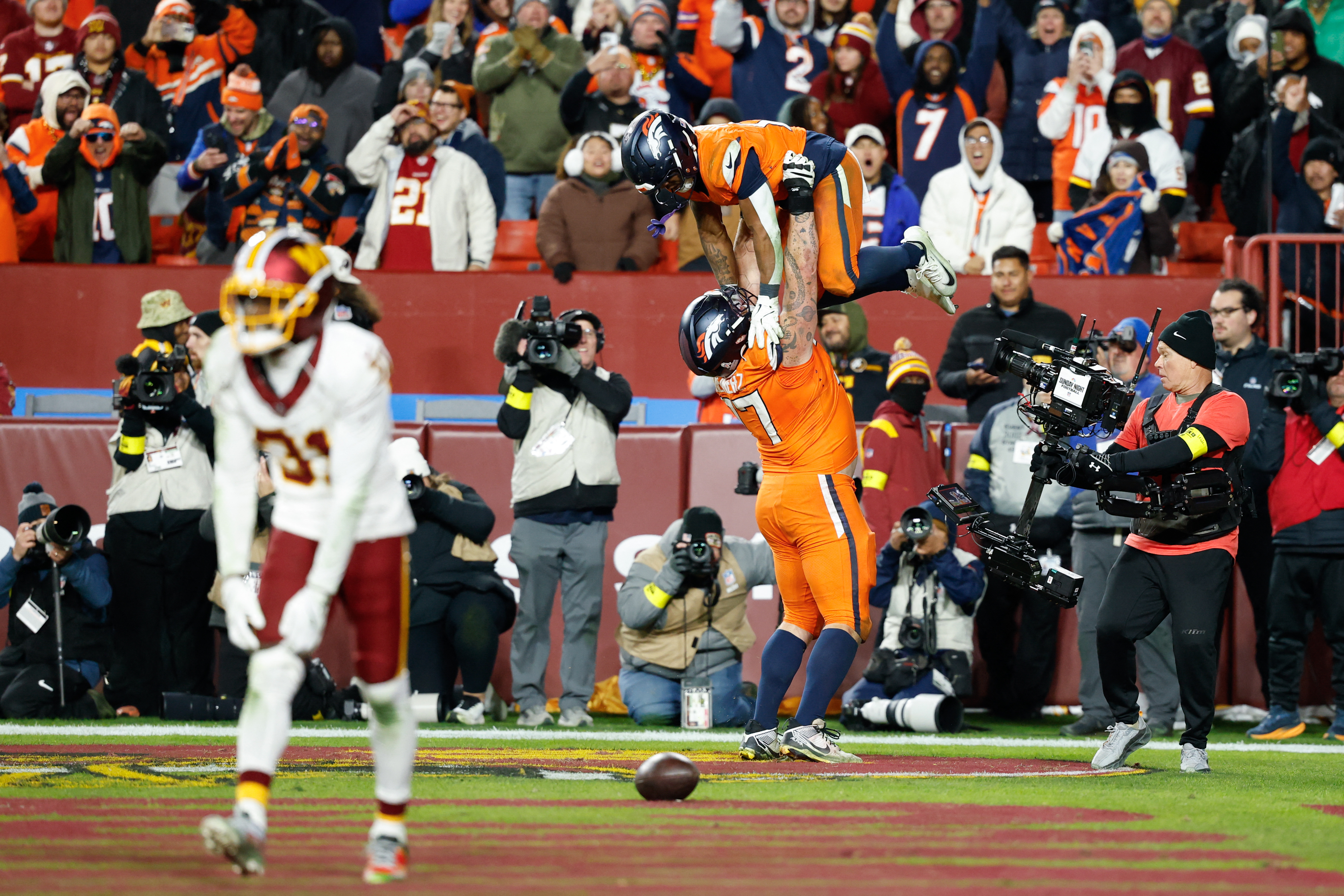 Denver Broncos guard Quinn Meinerz and running back RJ Harvey are among the players highlighted in the three key matchups for Patriots vs. Broncos in the AFC Championship.