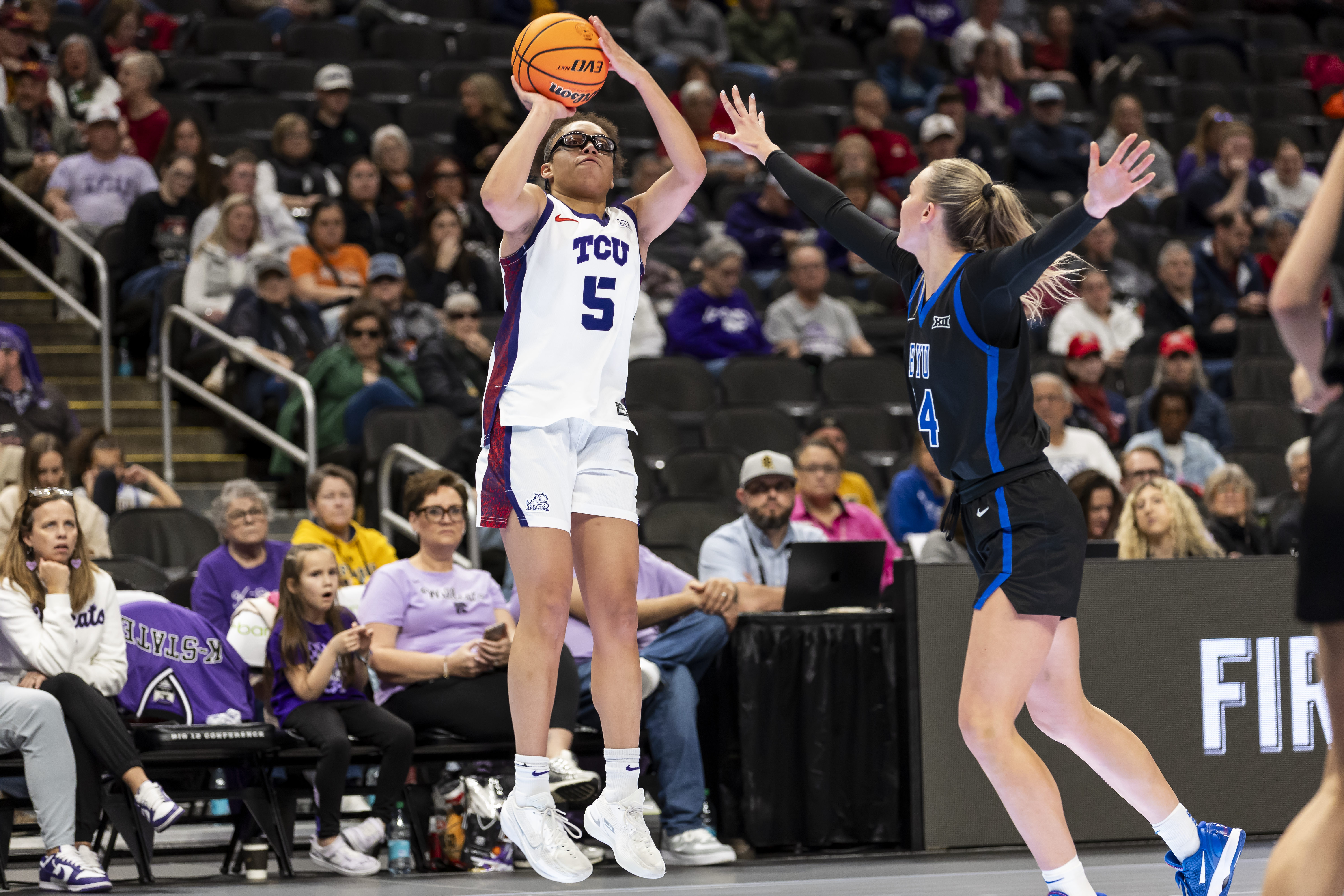 TCU's Olivia Miles leads a Horned Frogs team that's among the programs focused on in our women's March Madness predictions.