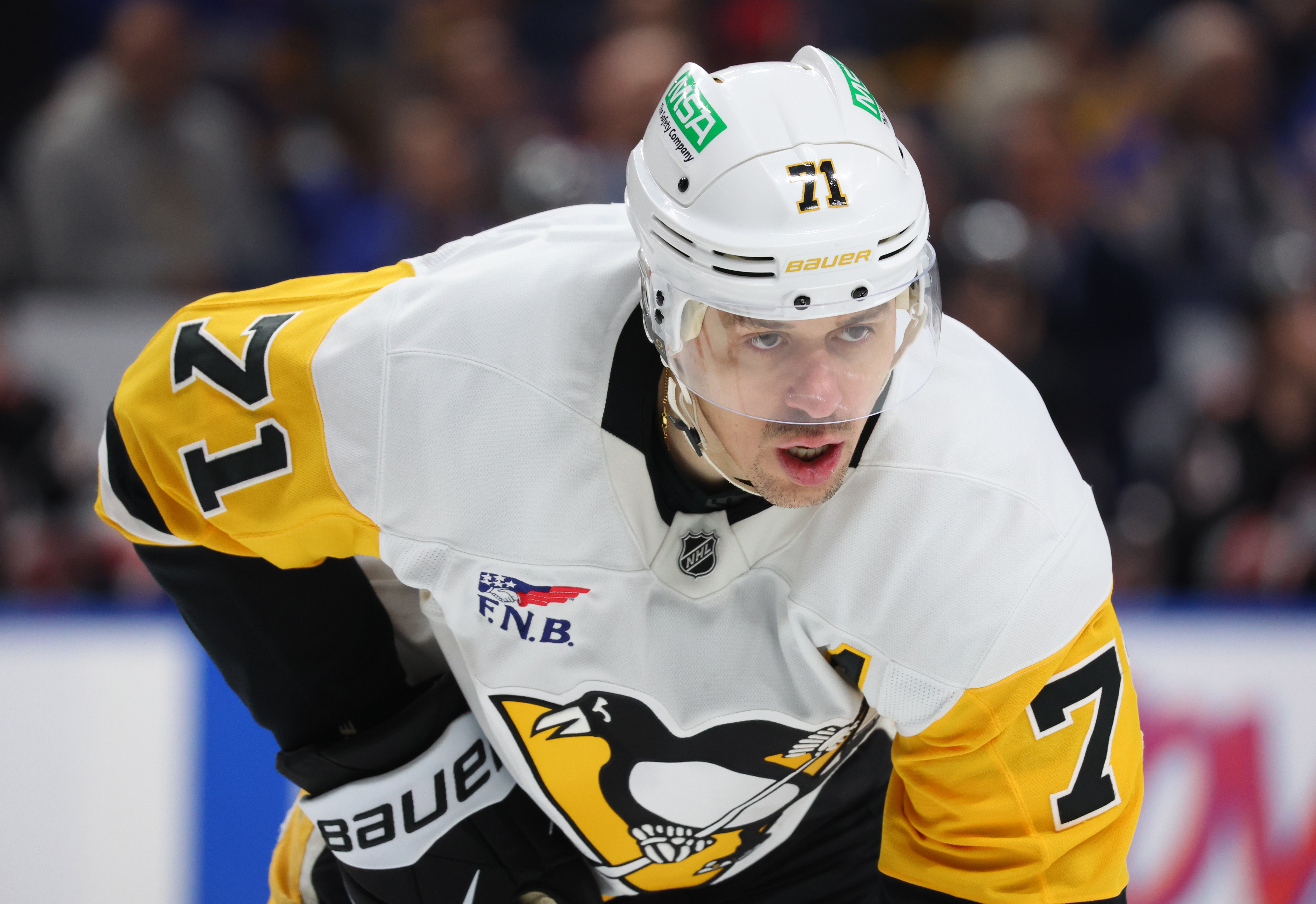 Evgeni Malkin in action as we provide our Penguins vs. Rangers prediction and odds. 