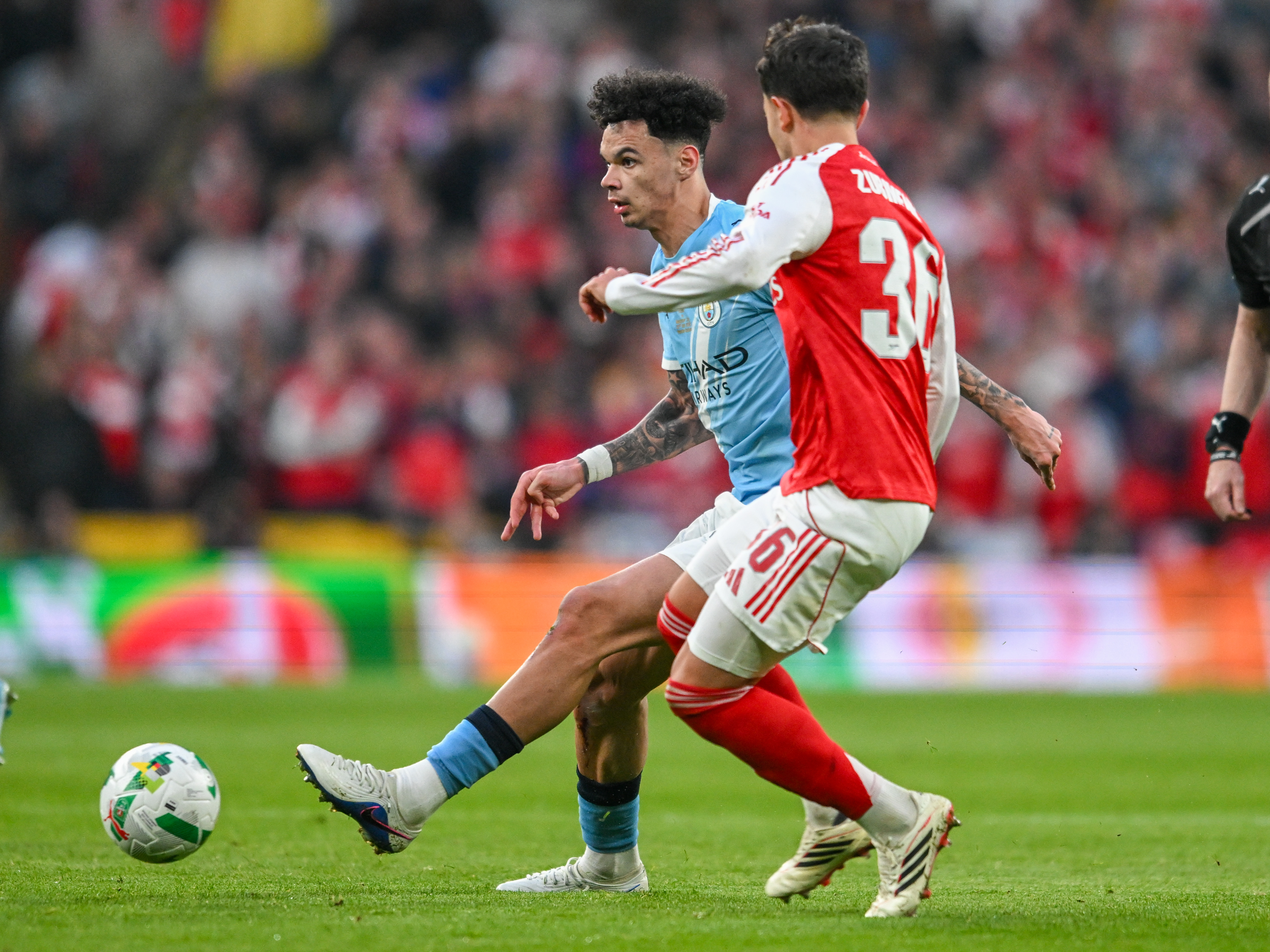 Nico O'Reilly and Martin Zubimendi clash as we make our best Manchester City vs. Arsenal prediction