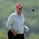 Former President Donald Trump follows his tee shot during the pro-am prior to the LIV Golf Invitational - DC at Trump National Golf Club as we look at our 2024 U.S. presidential election odds.