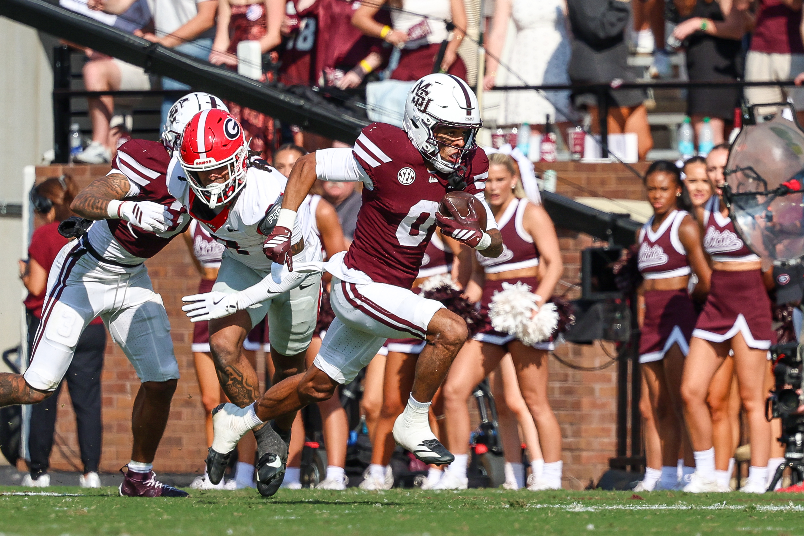 Mississippi State wide receiver Brenen Thompson is among the players highlighted in our NFL combine hub.