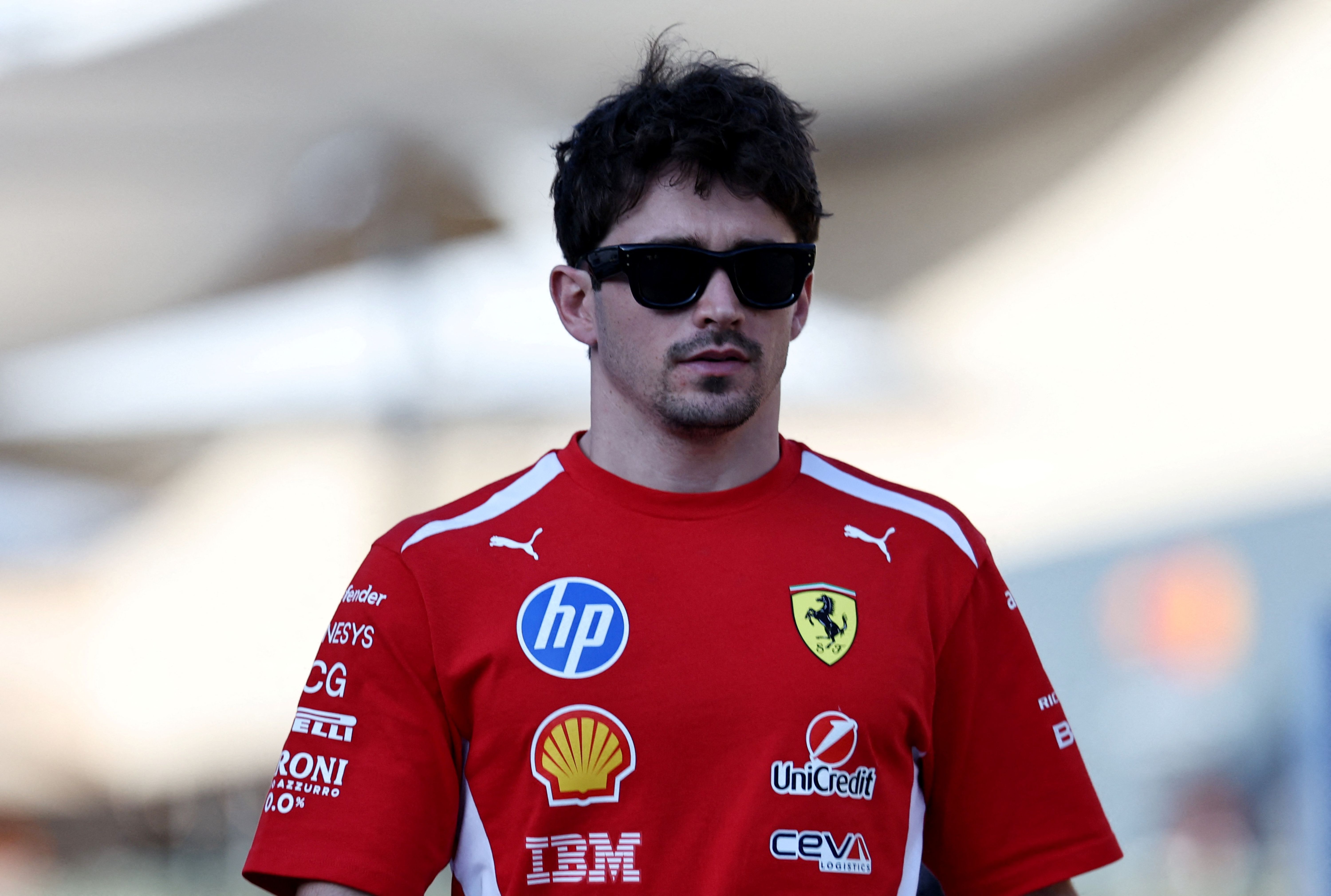 Ferrari's Charles Leclerc in the paddock, and he's key as we look at our Australian Grand Prix AI pick.