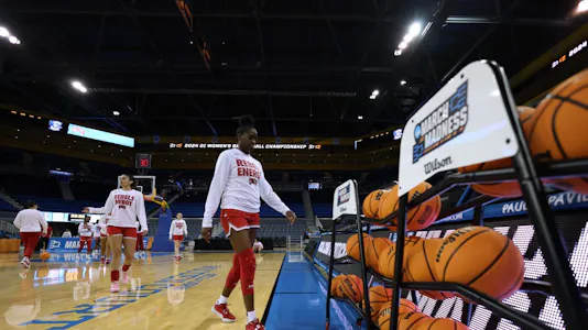 The UNLV Lady Rebels take to the court for practice as we look at the March 2024 sports betting financials for Nevada.