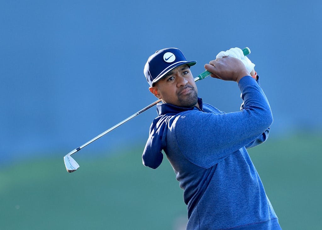 Tony Finau of The United States plays his second shot as we look at our WGC-Match Play power rankings