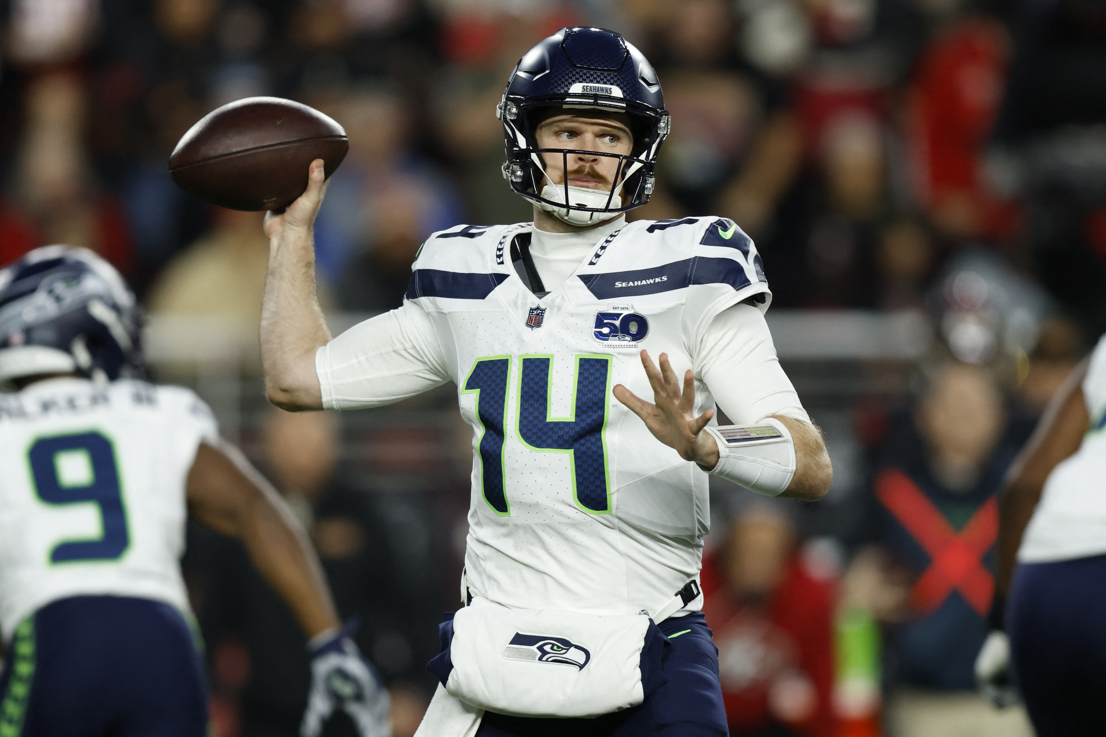 Sam Darnold is key to our Rams vs. Seahawks prediction based on the best odds at prediction markets. 