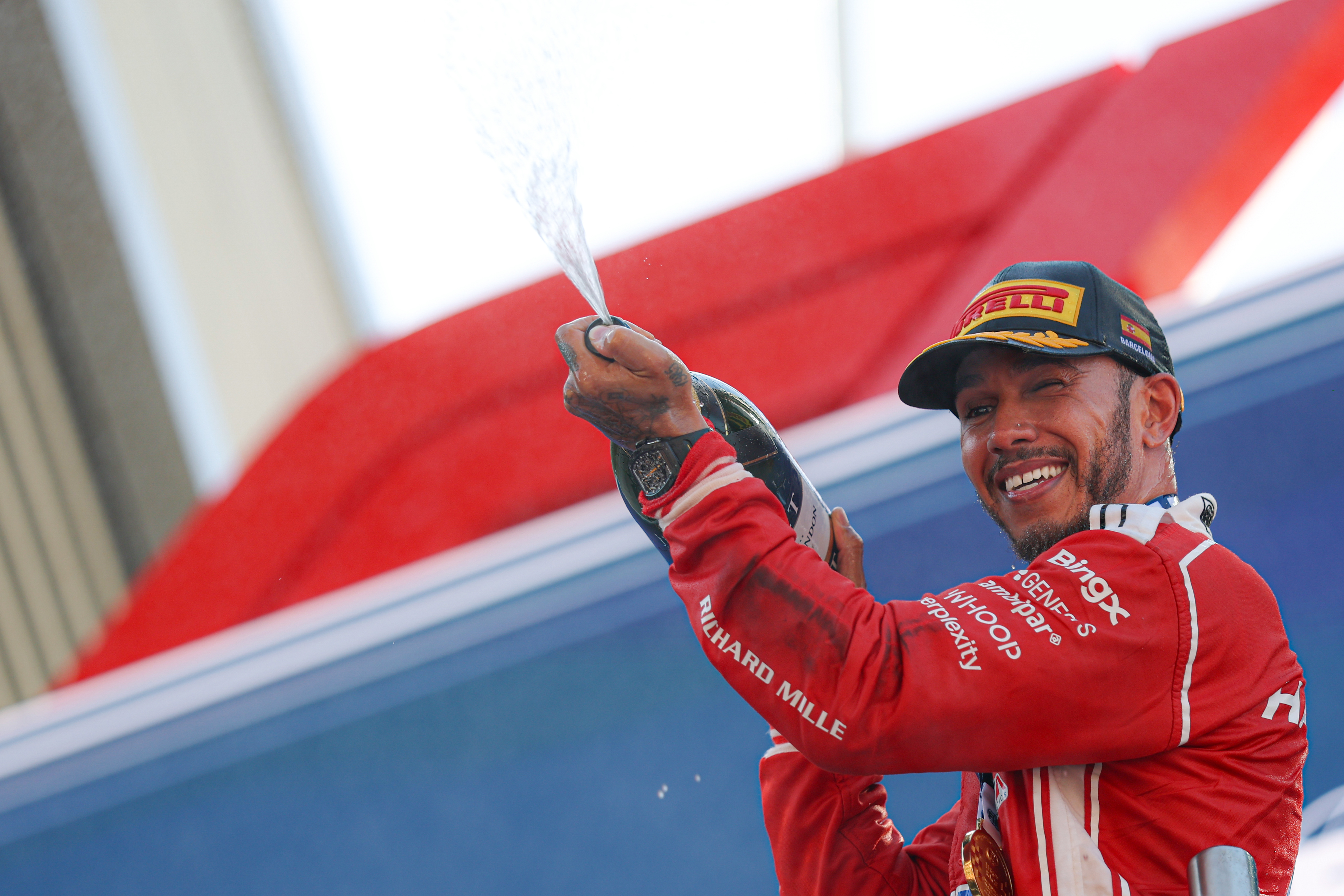 Lewis Hamilton after winning his first GP with Ferrari as we offer our Austrian Grand Prix predictions.