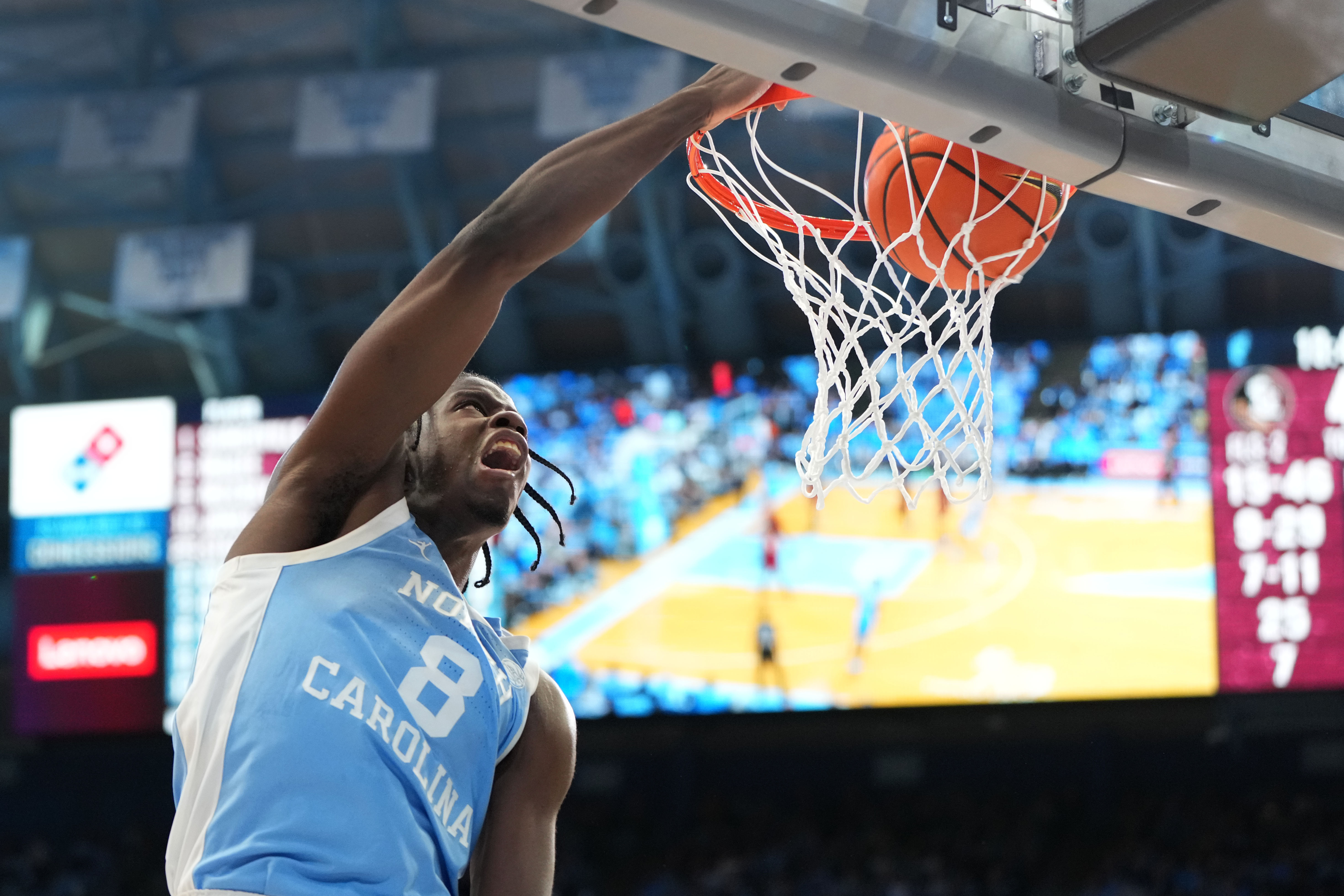 North Carolina's Caleb Wilson is the focus of our college basketball predictions and best bets today.
