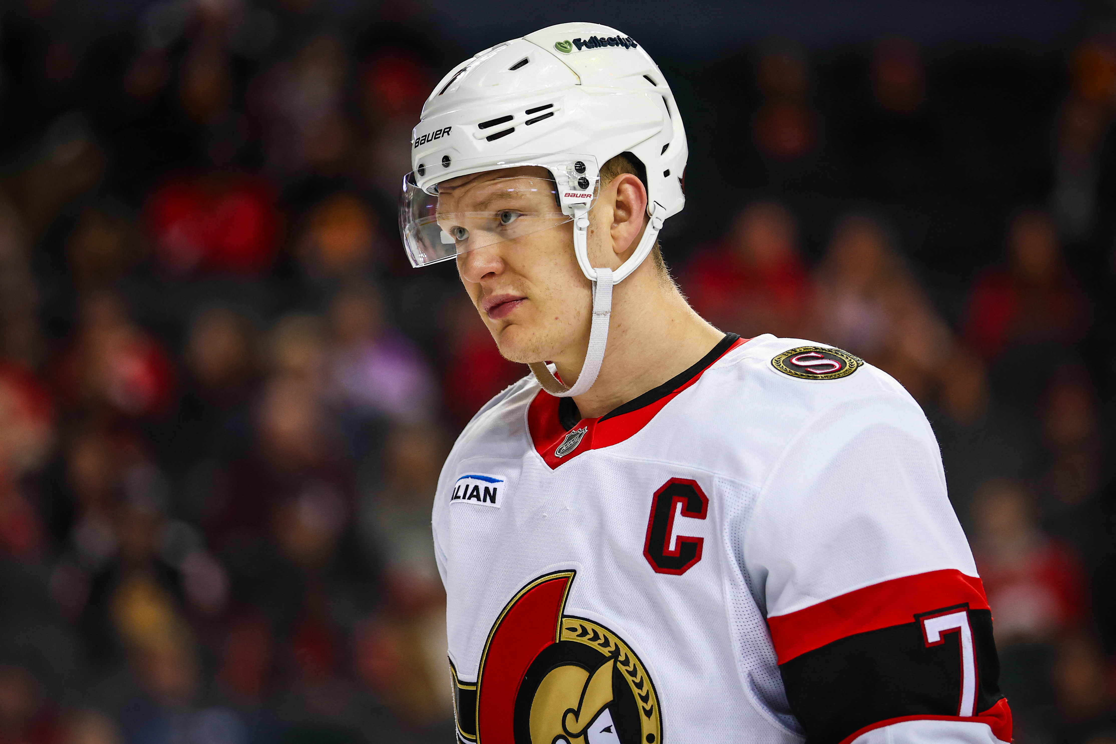 Brady Tkachuk in action as we provide our NHL player props today. 