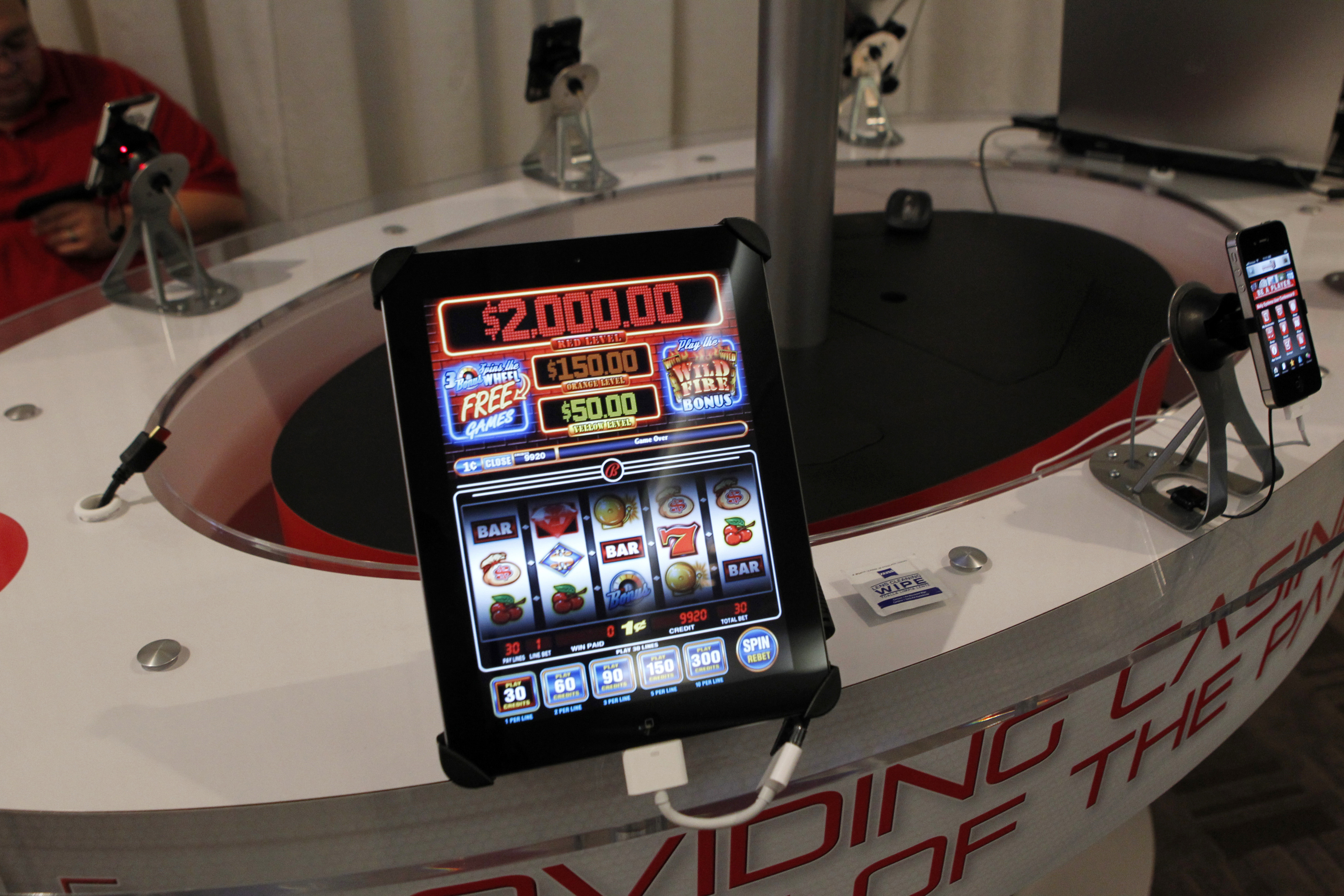 An online casino showing a slot game is pictured as we look at Canadian online casino growth