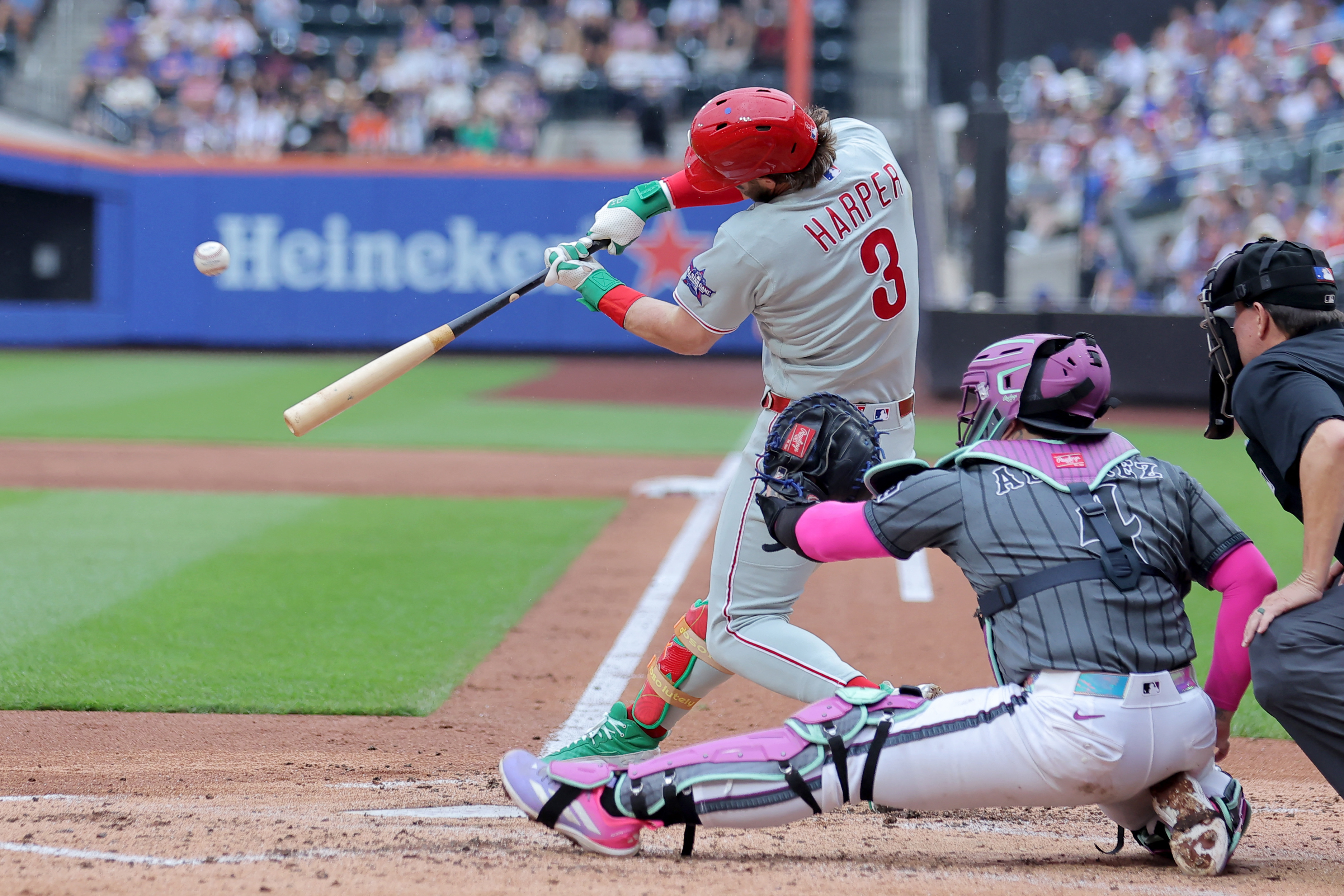 Bryce Harper is the focus of our Phillies vs. Mets prediction. 