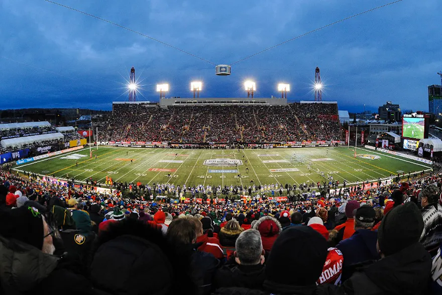 A general view of the interior of McMahon Stadium as we look at our top Lions vs. Stampeders picks