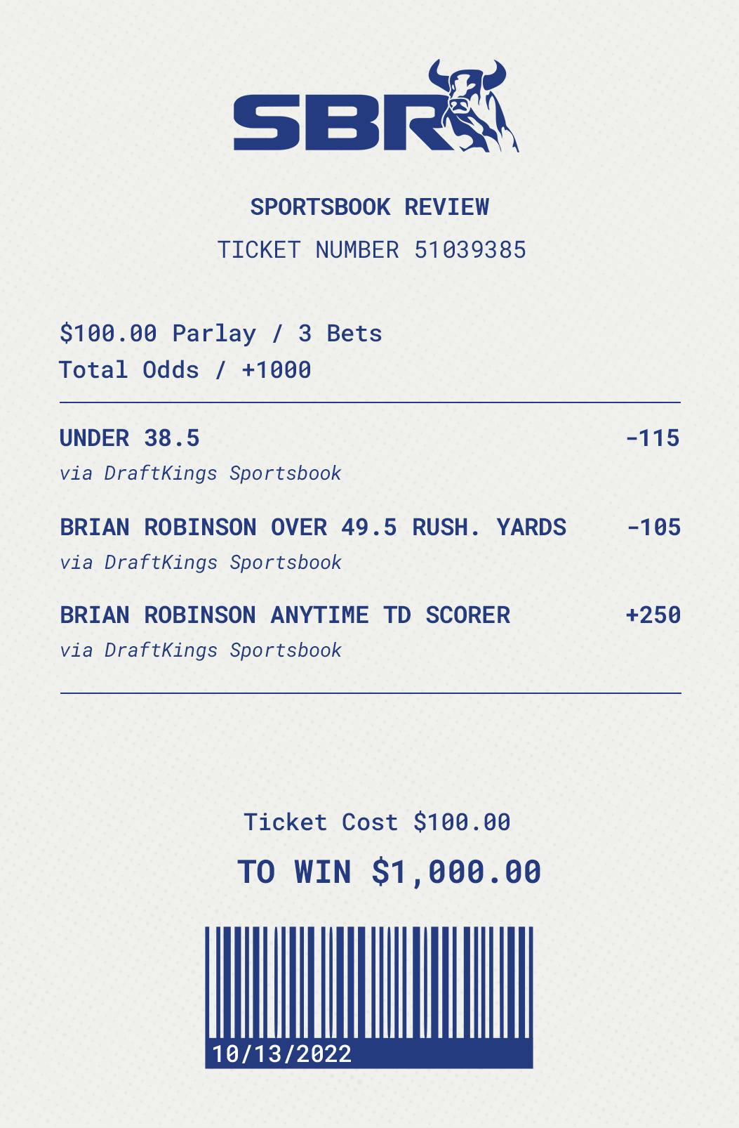 Commanders Vs Bears Same Game Parlay Picks Week 6 Robinson Carries Load For Washington 3648