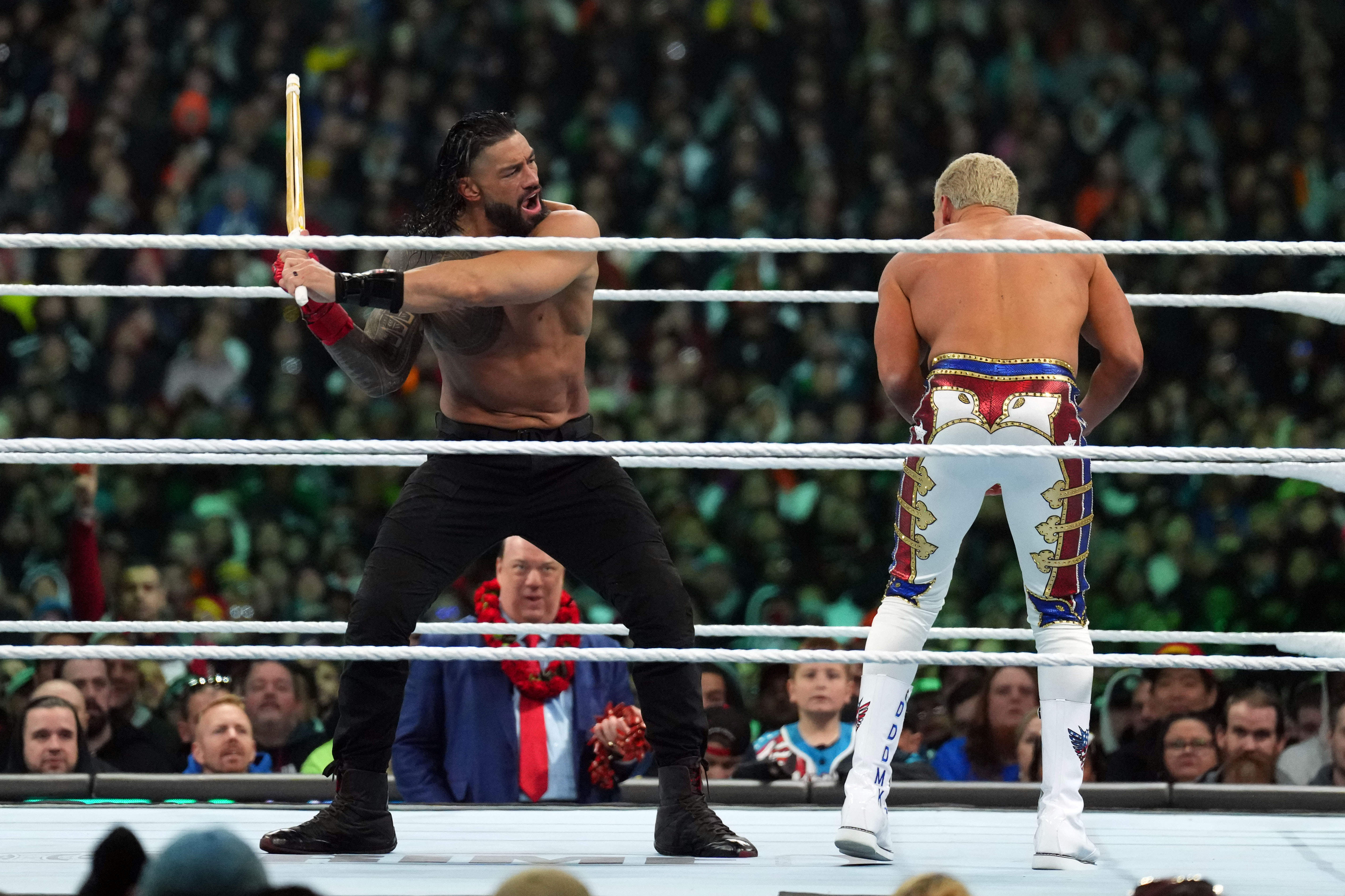 WWE Universal Championship match between Roman Reigns and Cody Rhodes as we look at the 2026 Royal Rumble odds