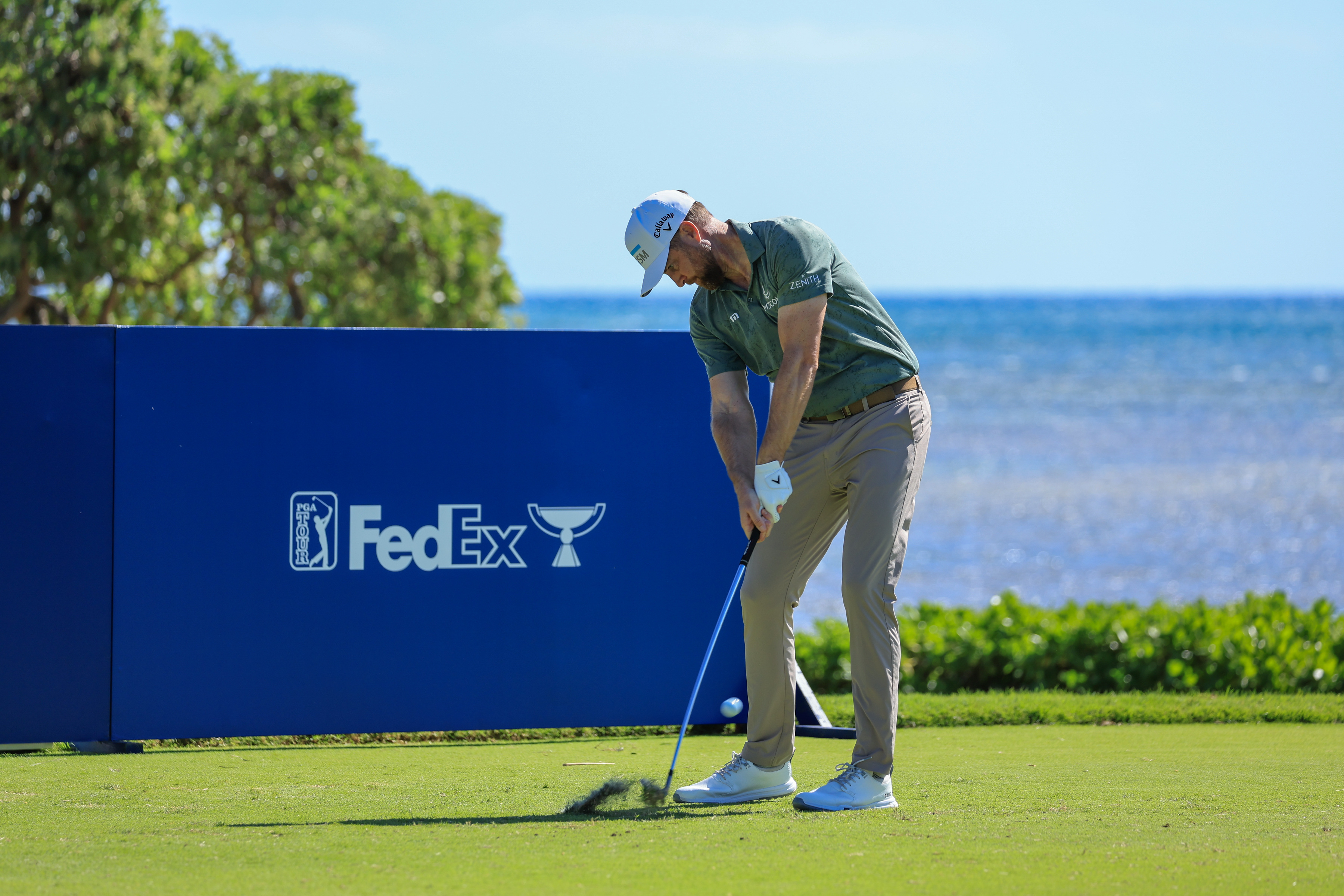Chris Kirk drives on the 17th tee as we provide the American Express odds to win.