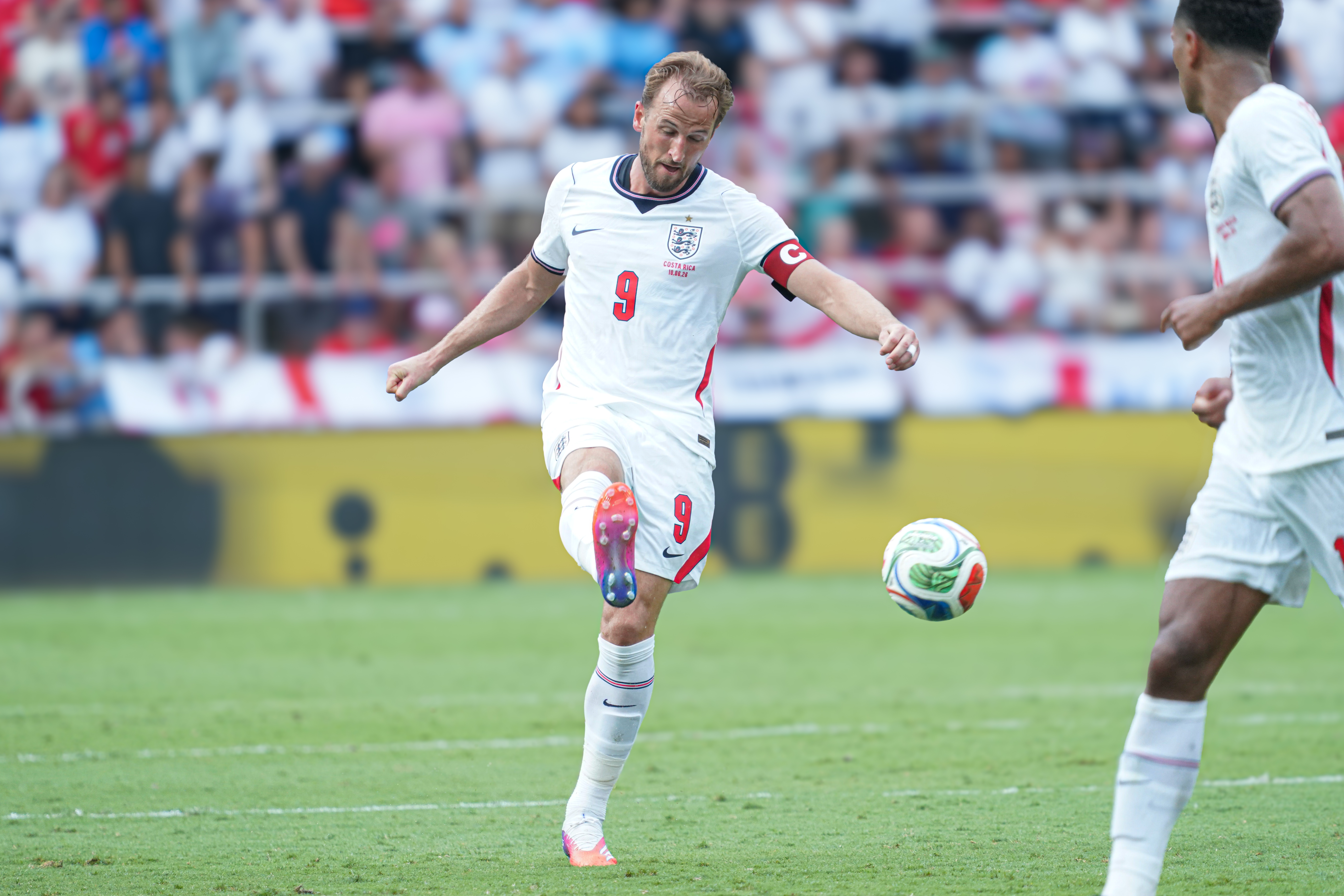 England's Harry Kane attempting to score as we make our best Harry Kane player prop bets. 