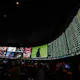Some of the more than 400 prop bets for Super Bowl LI are displayed at the Race & Sports SuperBook at the Westgate Las Vegas Resort & Casino on January 26, 2018 in Las Vegas, Nevada. Photo by Ethan Miller/Getty Images/AFP.
