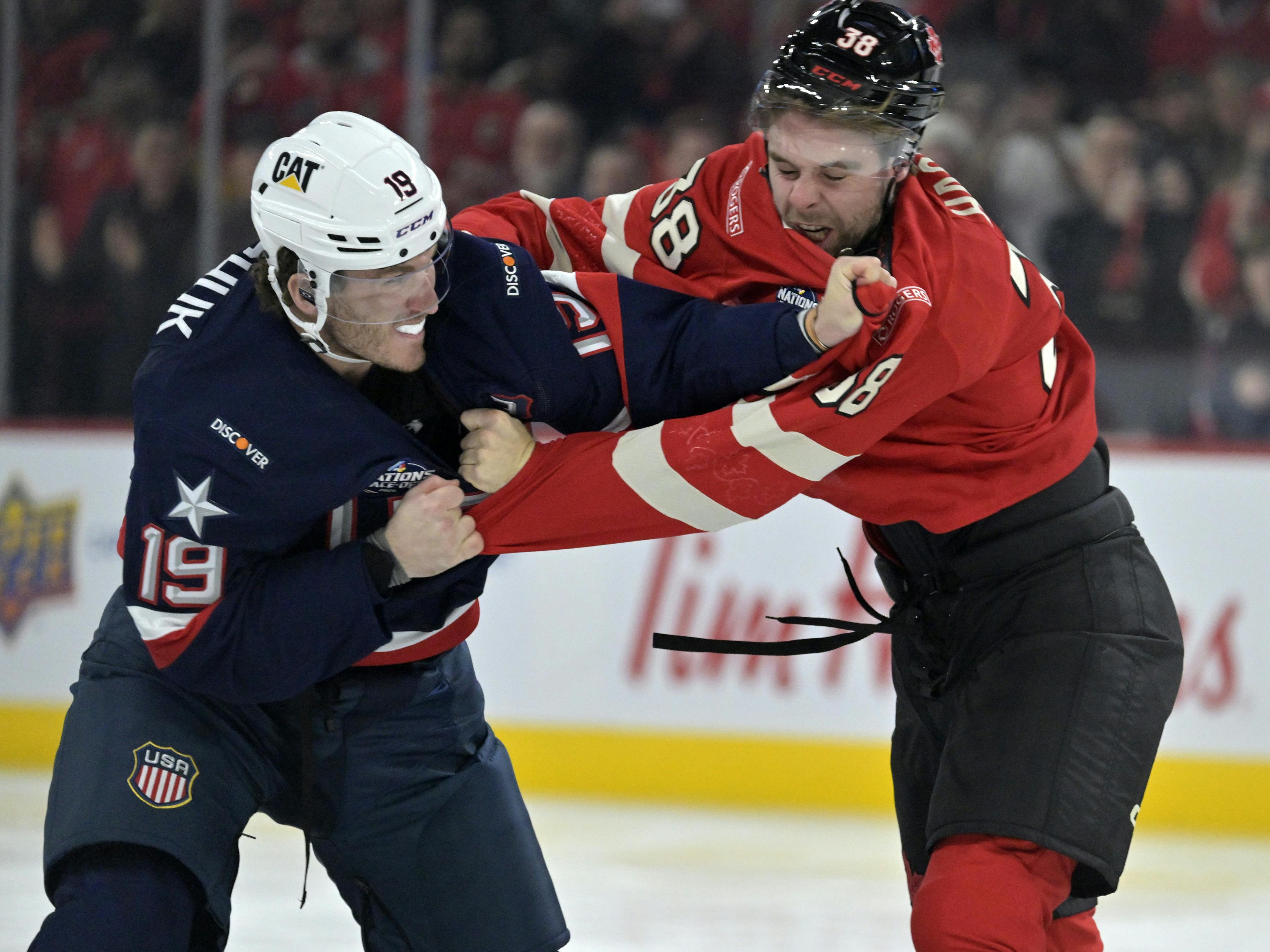 The 4 Nations Face-Off odds. 