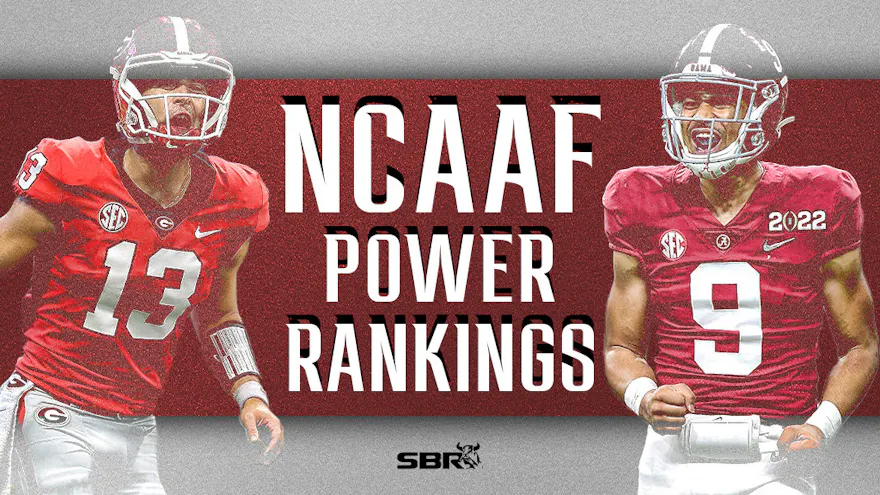 College football power rankings