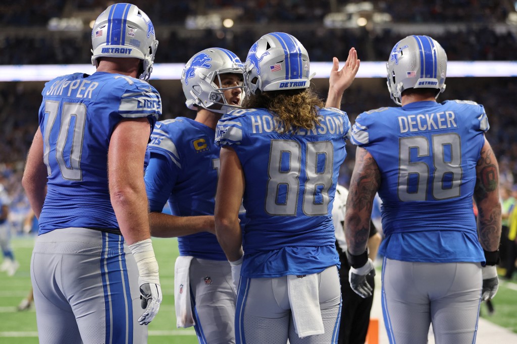 Lions Prop Bets: How Goff, Swift, Hockenson Fare After Week 7 Games