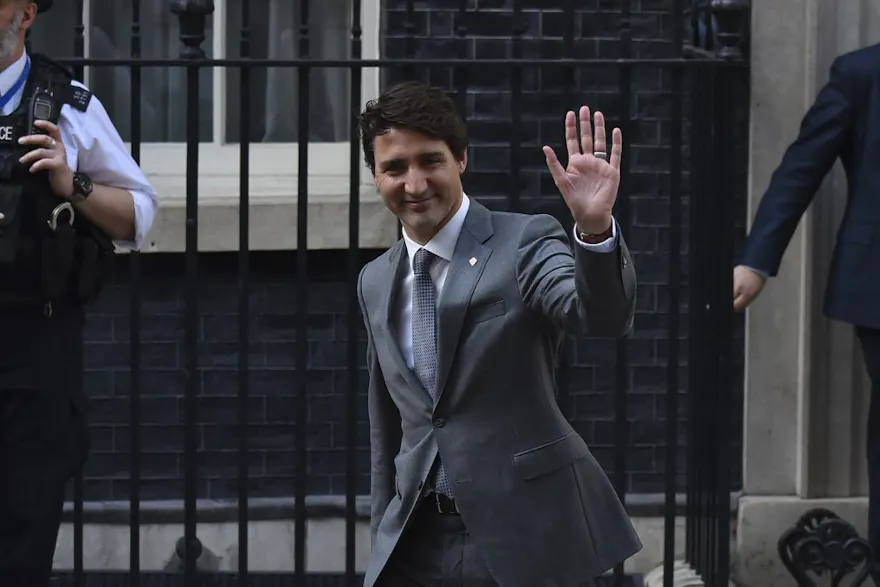 Prime Minister of Canada Justin Trudeau leaves Downing Street as we look at the odds for Justin Trudeau will date next.