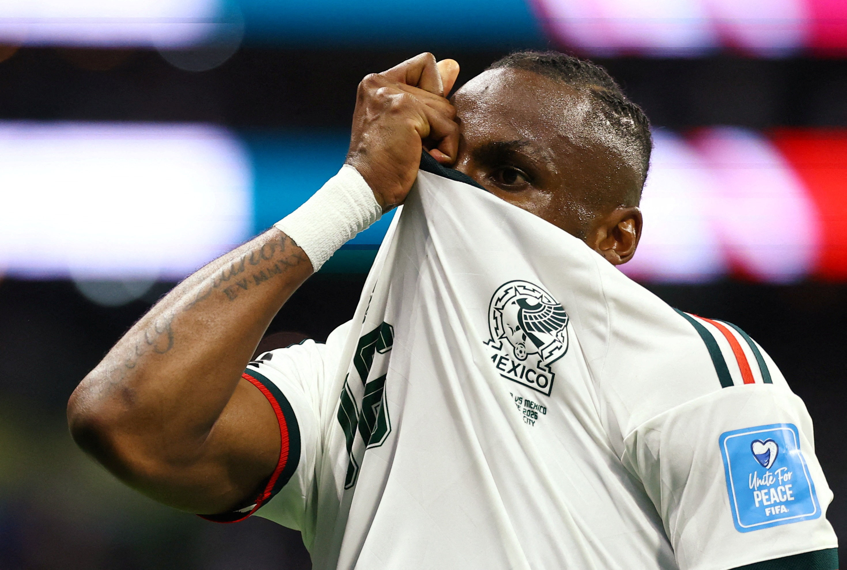 Mexico's Julian Quinones celebrates scoring as we make our best Mexico vs. Ecuador prediction.