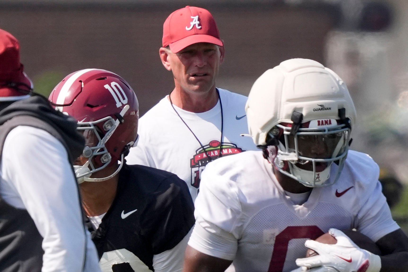 Head coach Kalen DeBoer watches on as we make our best East Carolina vs. Alabama prediction.