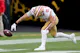 George Kittle of the San Francisco 49ers spikes the ball after a touchdown as we look at the details of the Circa Survivor and Circa Million contest for the 2024 NFL season