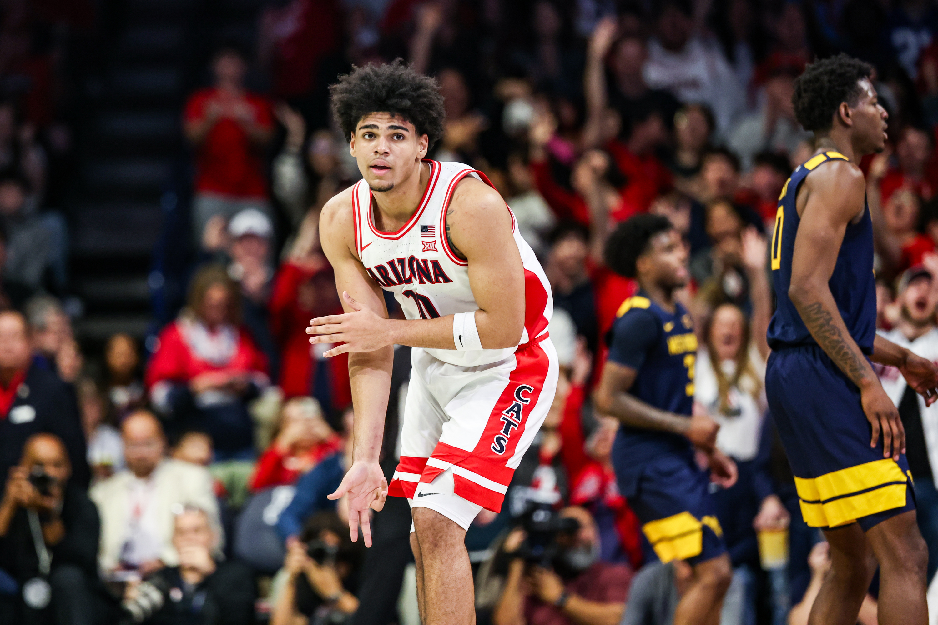 Arizona's Koa Peat is key to our Arizona vs. BYU prediction for tonight.