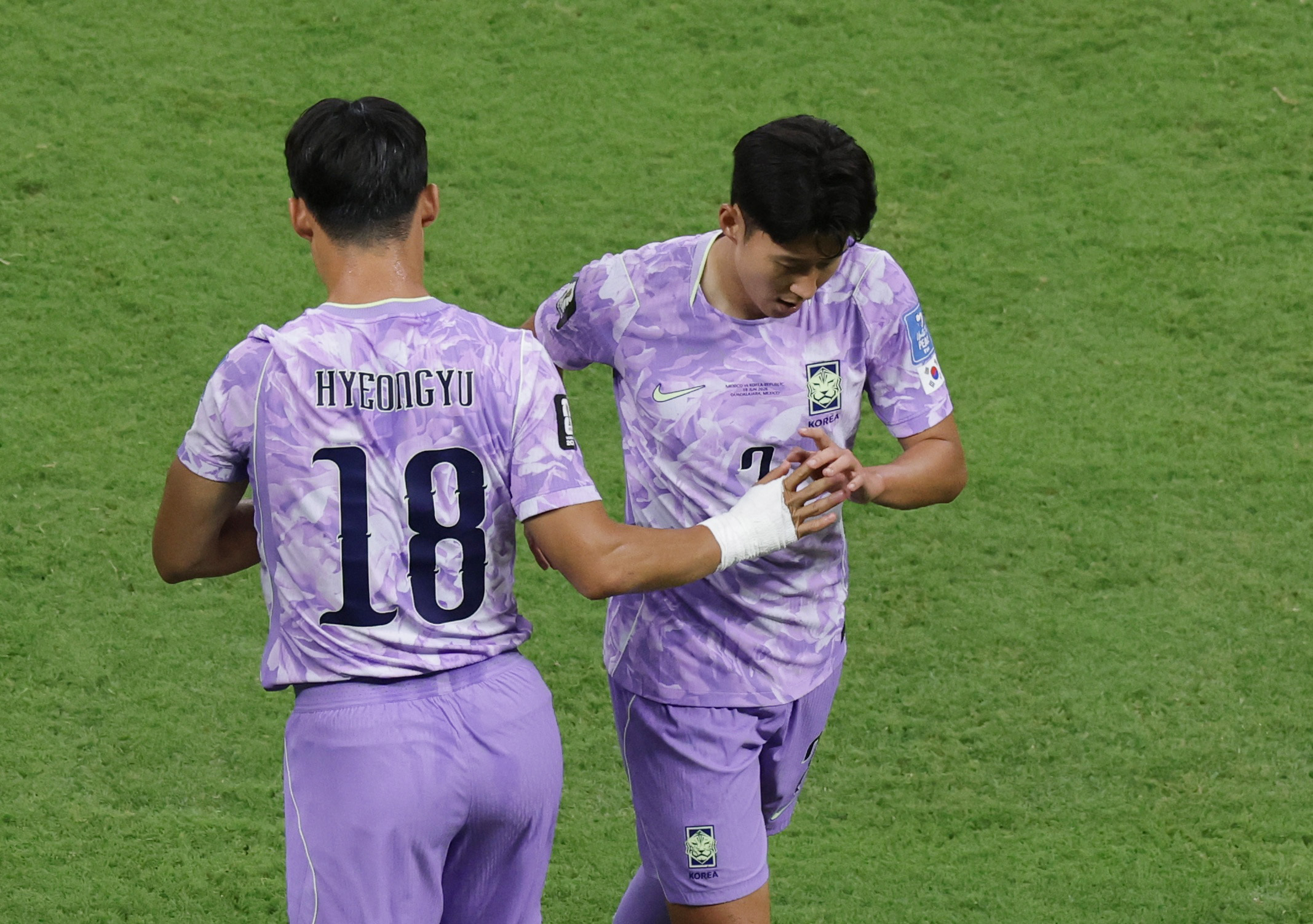 South Korea's Oh Hyeon-gyu comes on as a substitute to replace Son Heung-min as we make our best South Africa vs. South Korea prediction