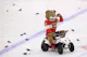 The Florida Panthers mascot Stanley C. Panther drives on the ice as we look at the best 2024 Stanley Cup odds.