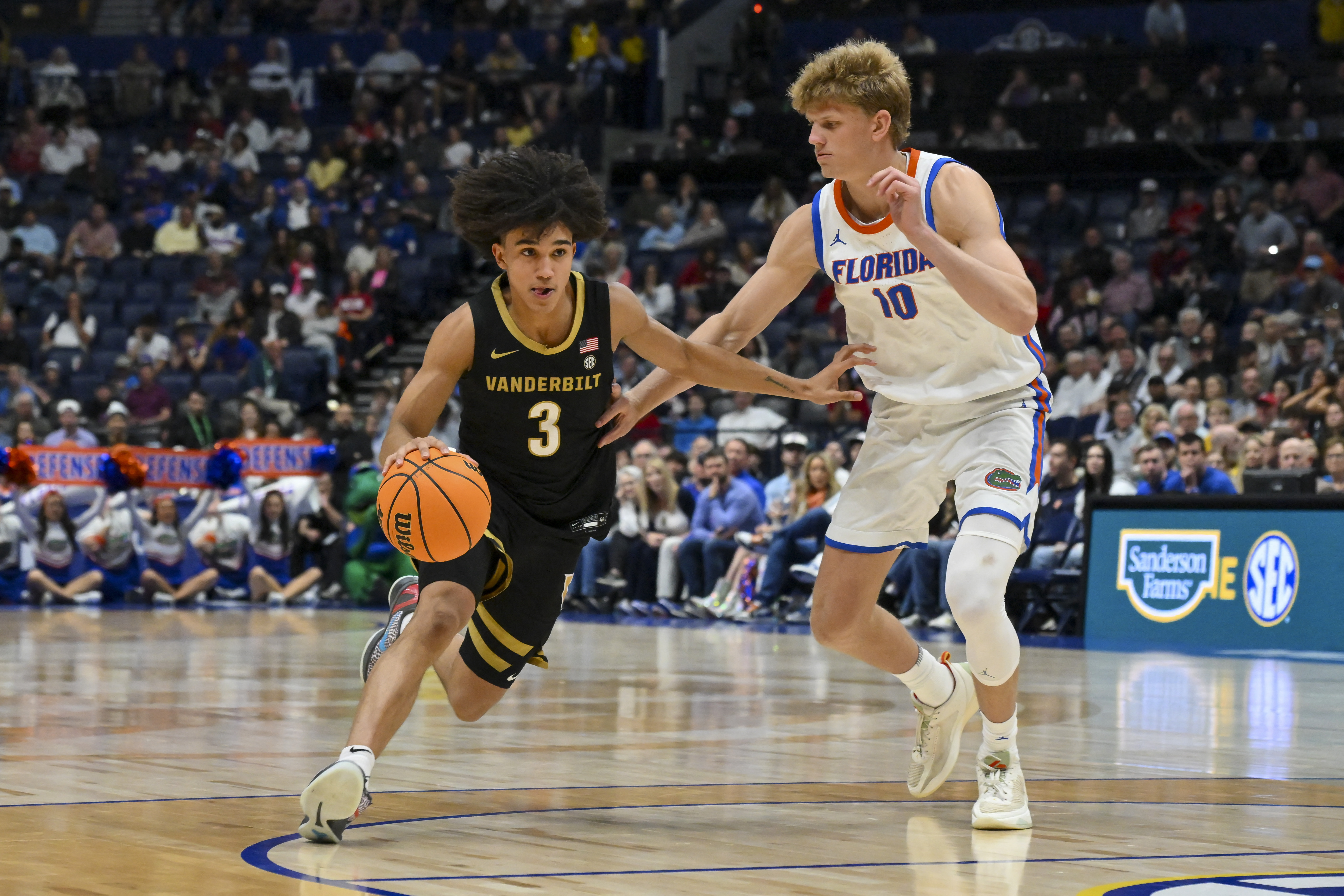 Tyler Tanner in action as we provide our McNeese vs. Vanderbilt prediction. 