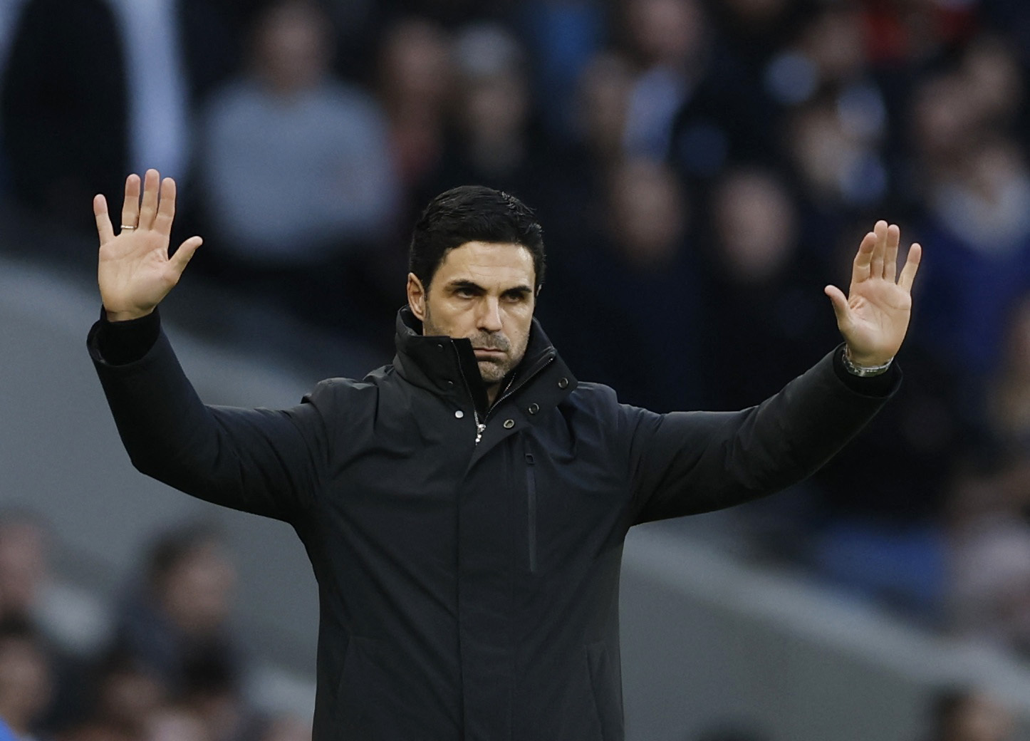 Mikel Arteta in action as we provide the Champions League odds at prediction markets, analyzing why Arsenal is the best pick to win. 