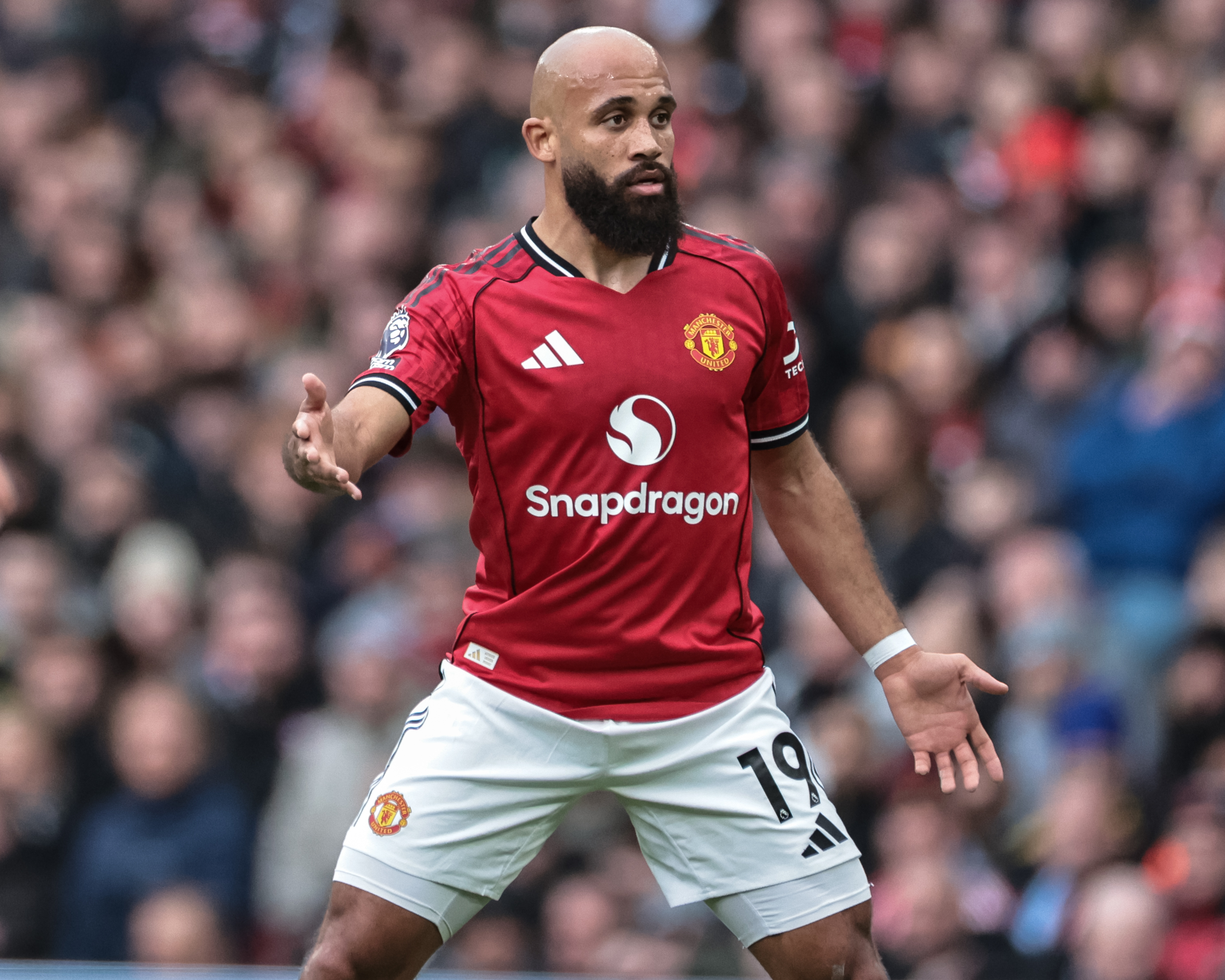 Bryan Mbeumo in action as I offer my Manchester United vs. Arsenal prediction.