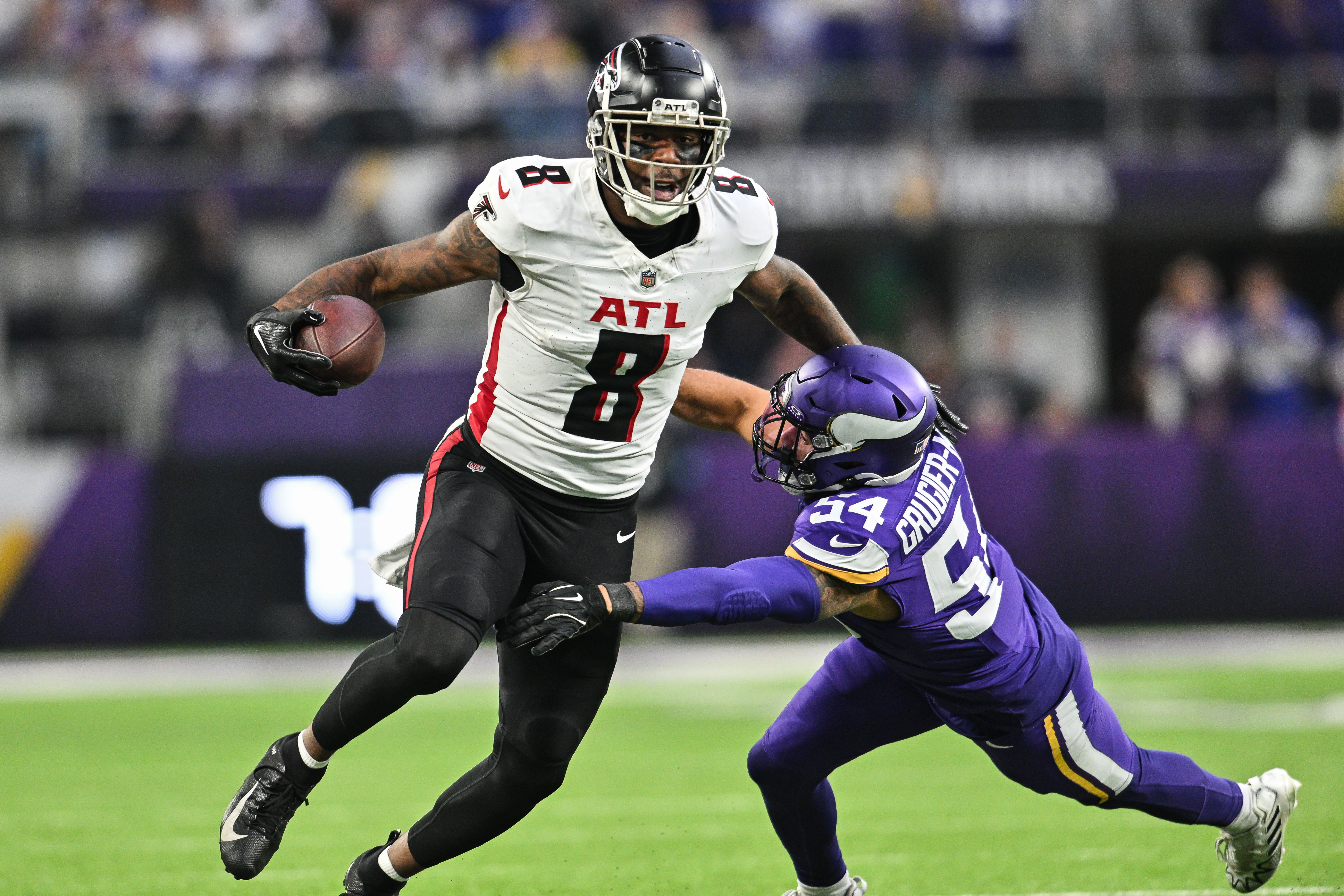 Anytime Touchdown Scorer Predictions for MNF: Picks for Bears, Vikings, Falcons & Raiders