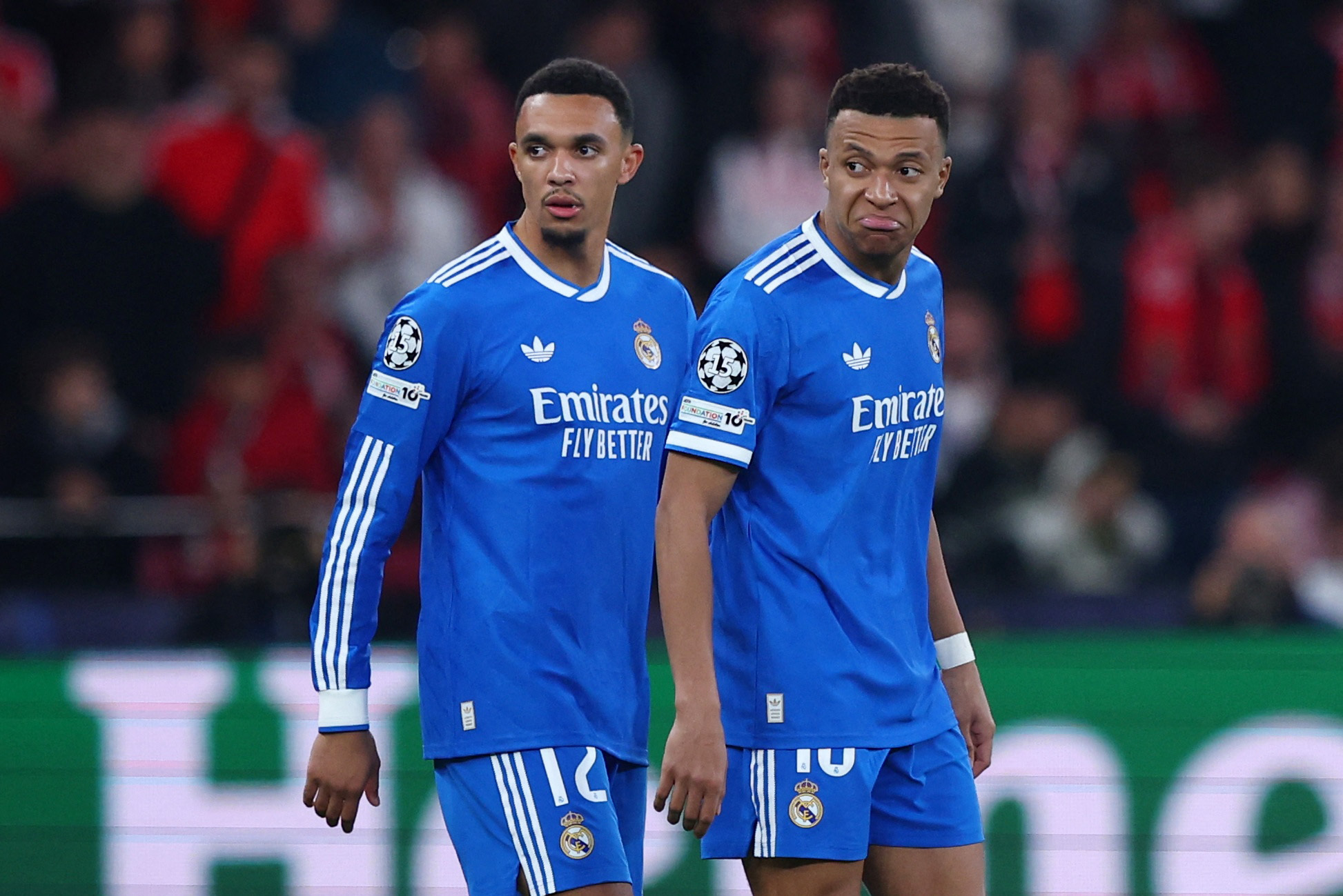 Kylian Mbappe and Trent Alexander-Arnold in action as we provide our Champions League predictions and odds for the playoffs second leg.