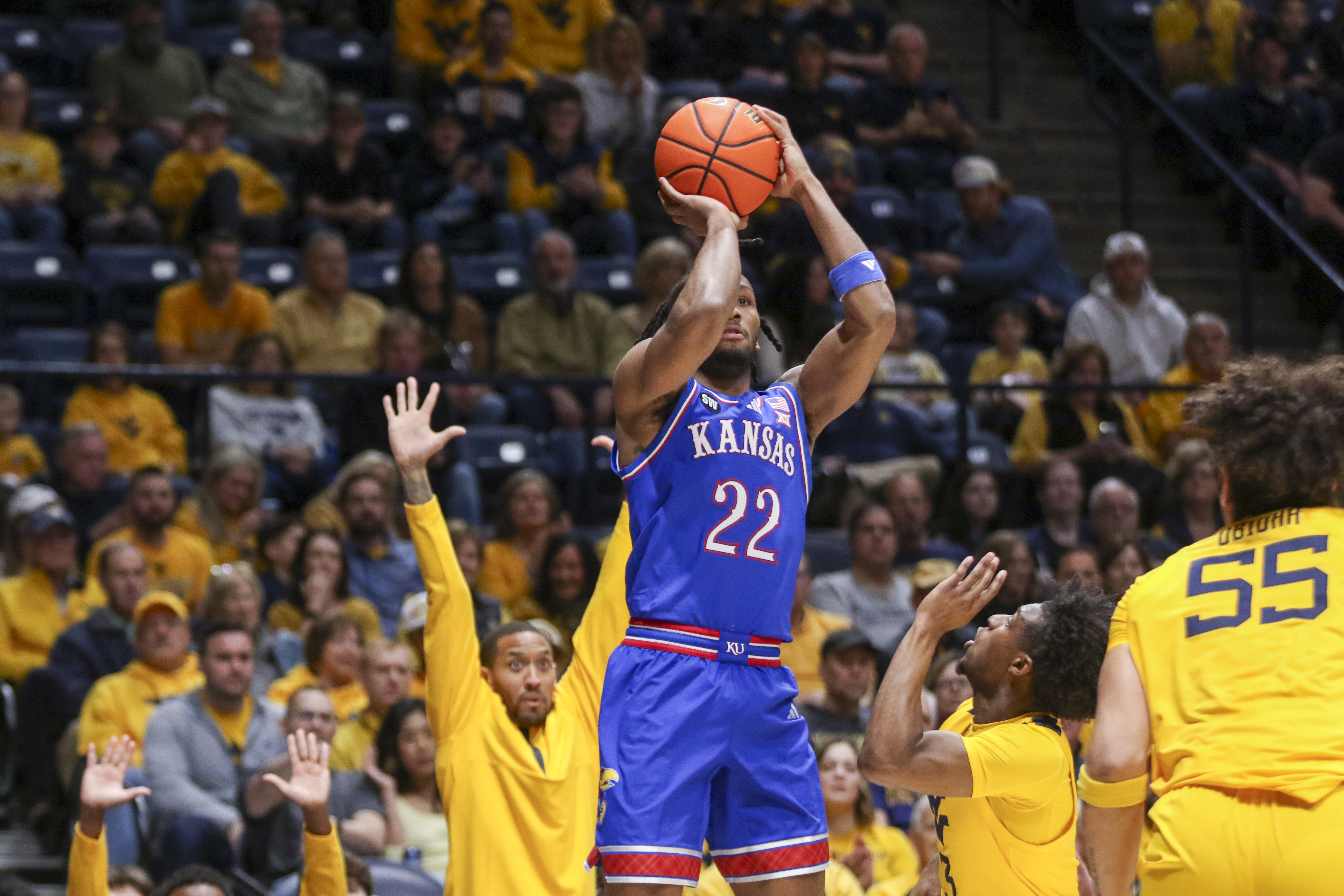 Kansas Darryn Peterson is among the players highlighted in our March Madness guide.&nbsp;