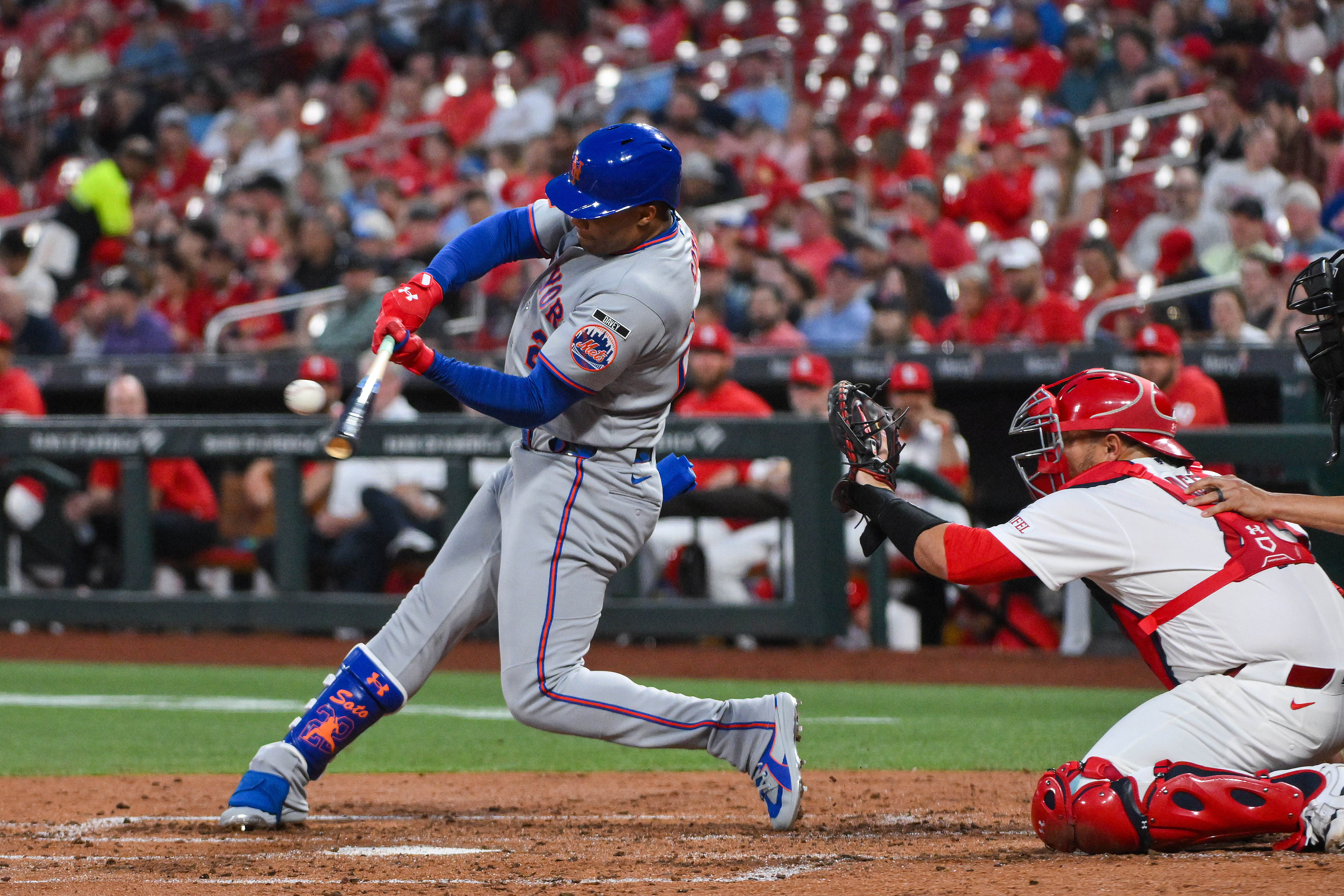 New York Mets left fielder Juan Soto is still looking for his first long ball of the season, and our home run predictions believe it comes today.