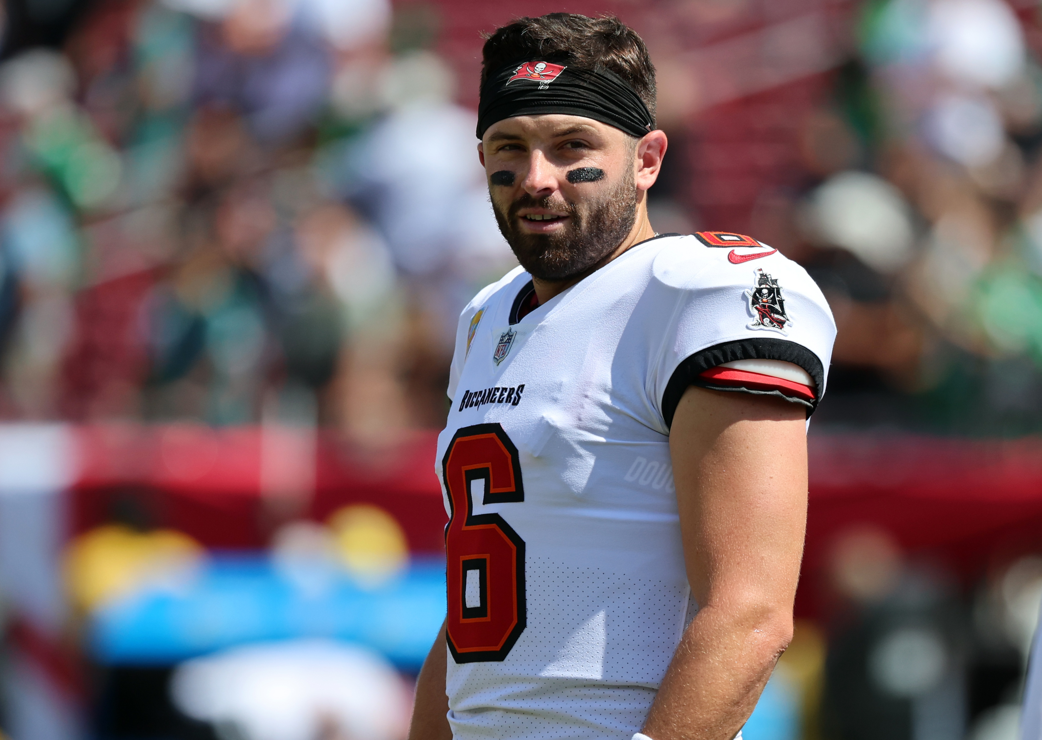 Baker Mayfield TNF Player Prop Bets: Touchdown Picks & Odds