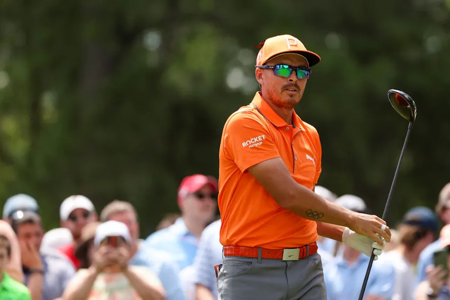 Rickie Fowler of the United States watches his shot as we look at the top PGA Championship sleeper and long-shot picks