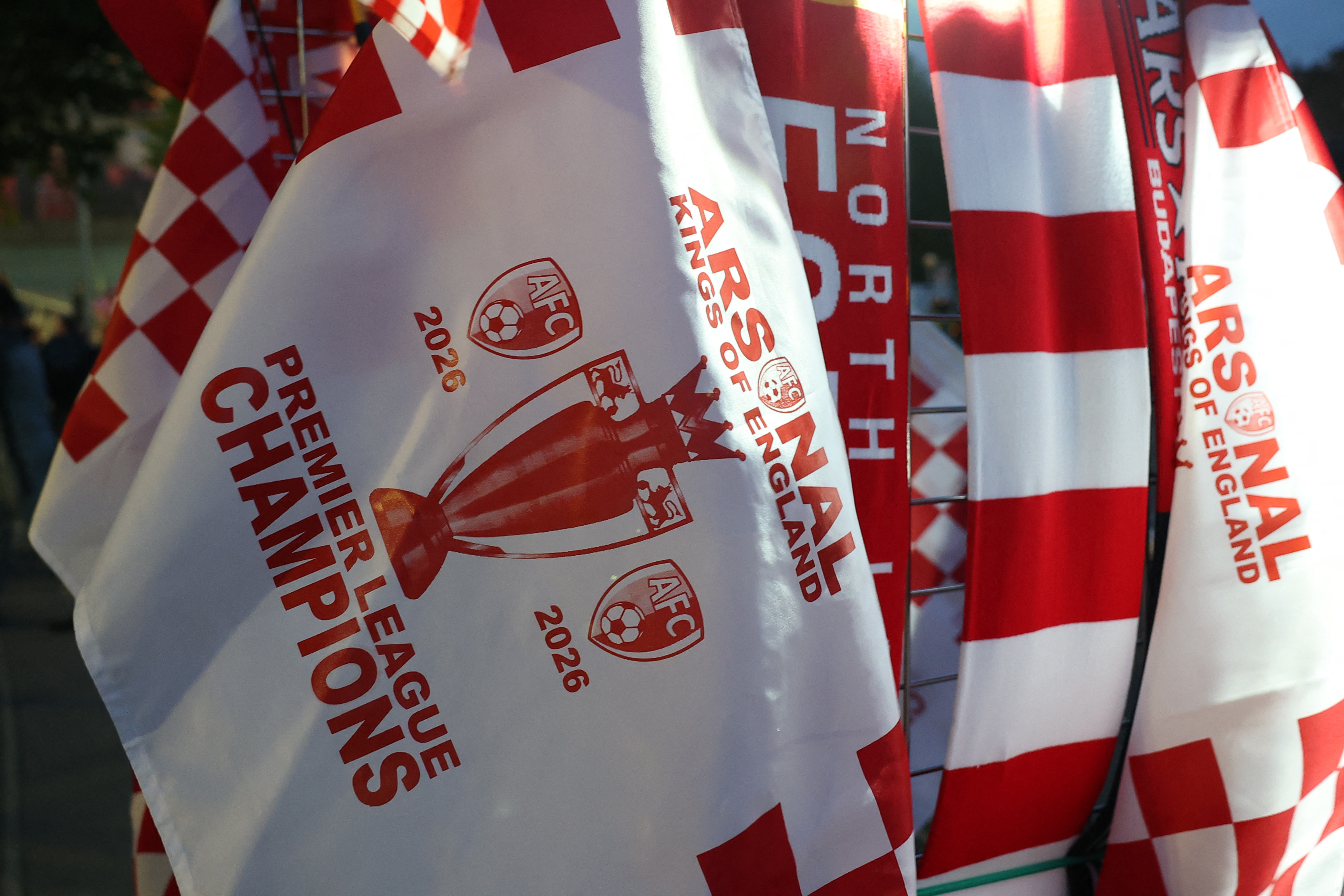 Arsenal Champions merchandise on sale as we look at Premier League odds for the 2027 season.
