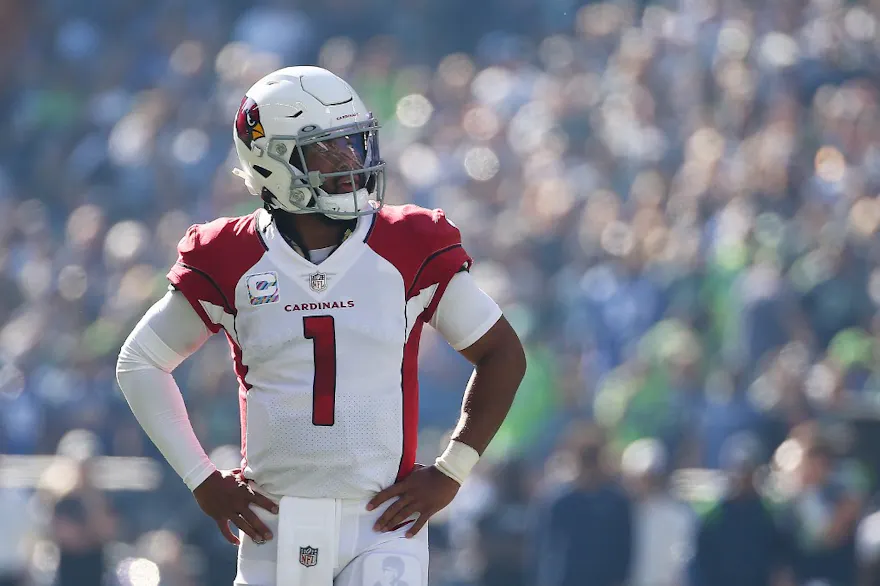 Kyler Murray and the Arizona Cardinals are projected to finish last in our NFL worst record odds.
