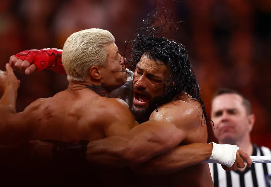 Cody Rhodes wrestles Roman Reigns in the Undisputed WWE Universal Title Match as we look at the WrestleMania 40 odds