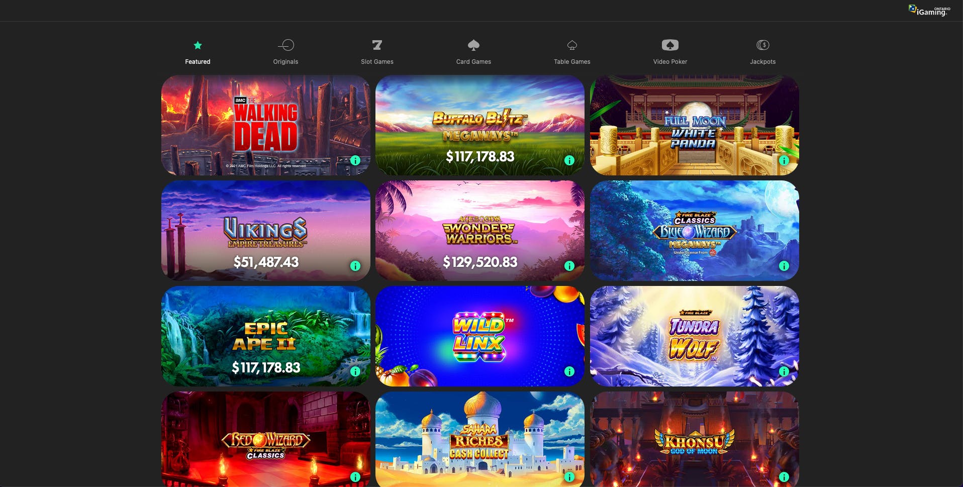 bet365 casino homepage