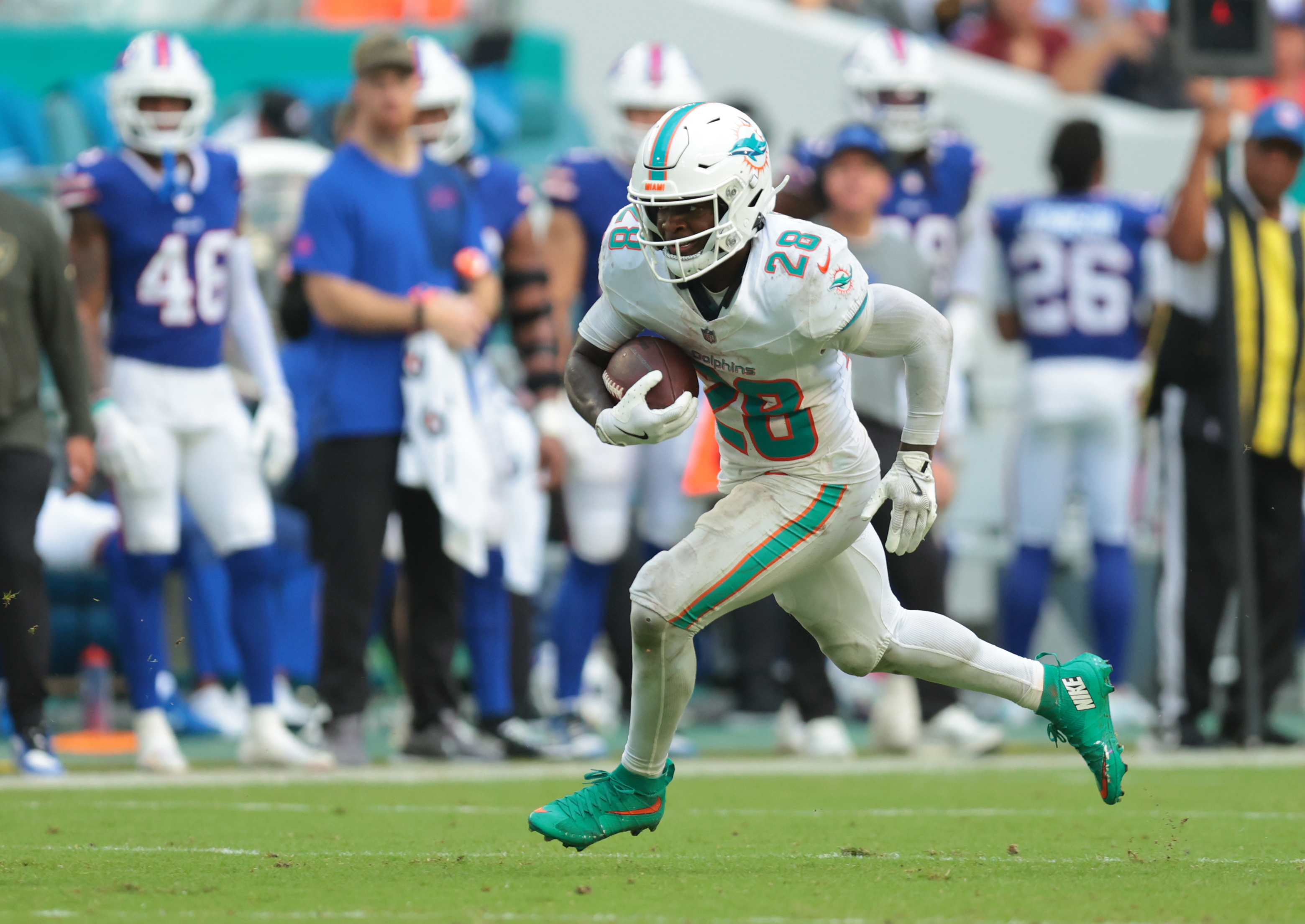 Commanders vs. Dolphins Anytime Touchdown Scorer Predictions: NFL Week 11