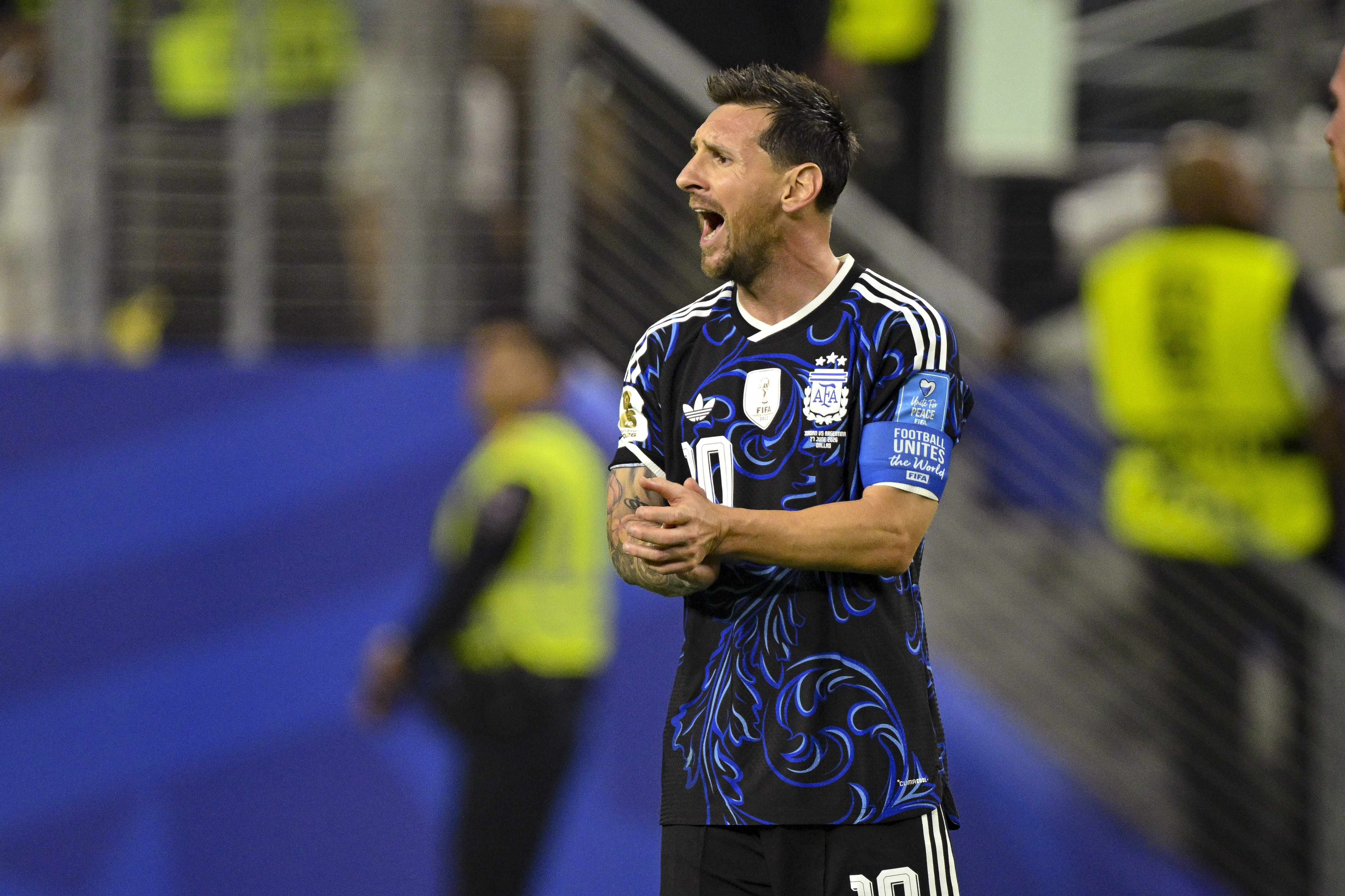 Argentina forward Lionel Messi celebrates as we make our best Lionel Messi prop bets. 