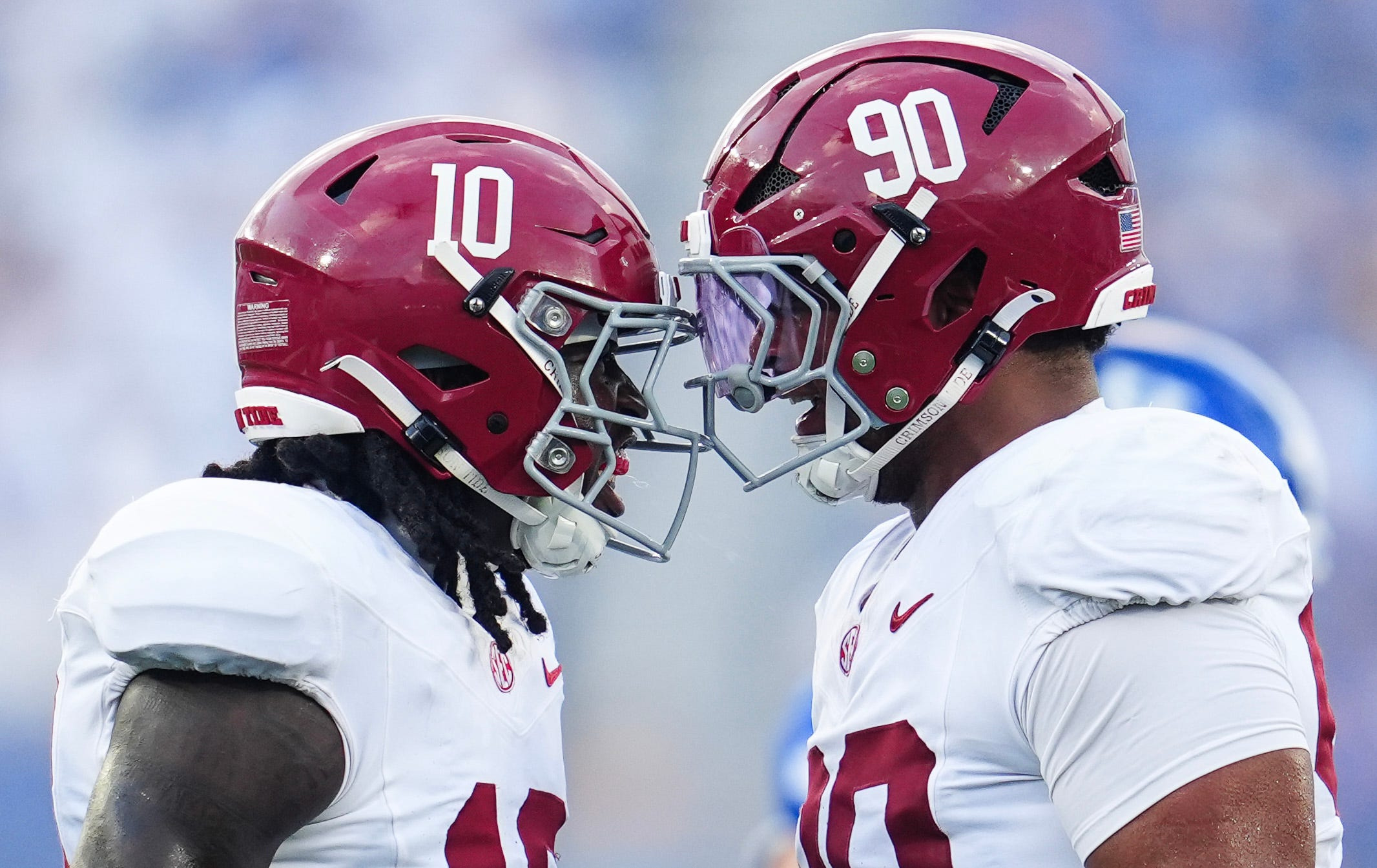 Alabama Crimson Tide plays Jireh Edwards and London Simmons celebrate as we make our best Florida State vs. Alabama early prediction