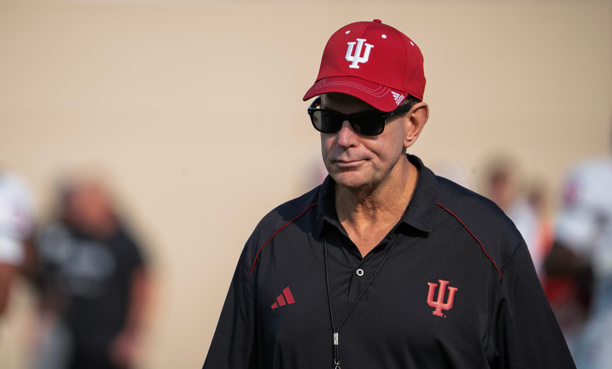 Head Coach Curt Cignetti during Indiana University's football camp as we break down our North Texas vs. Indiana prediction.