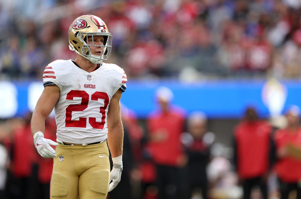 49ers-Cardinals Monday Night Football: Christian McCaffrey primed