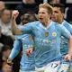 Manchester City's Kevin De Bruyne celebrates after scoring against Newcastle United, and we offer a look at our top Premier League odds and predictions.